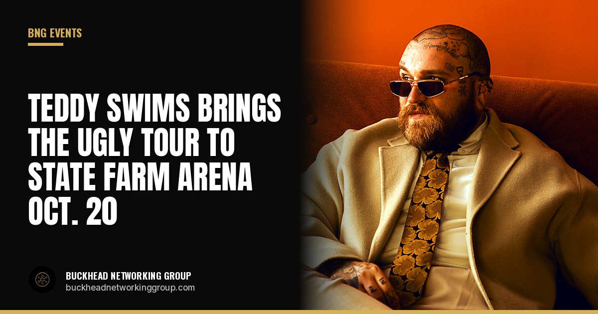Teddy Swims Brings The UGLY Tour to State Farm Arena Oct. 20 With Atlanta Landmarks on Stage