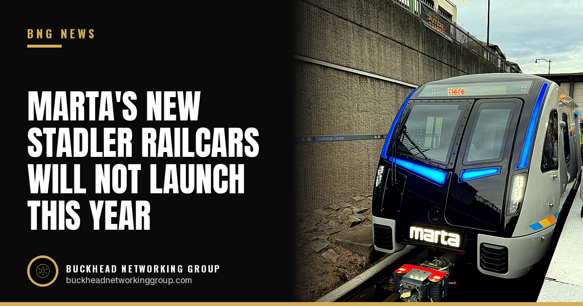 MARTA's New Stadler Railcars Will Not Launch This Year, CEO Jonathan Hunt Says