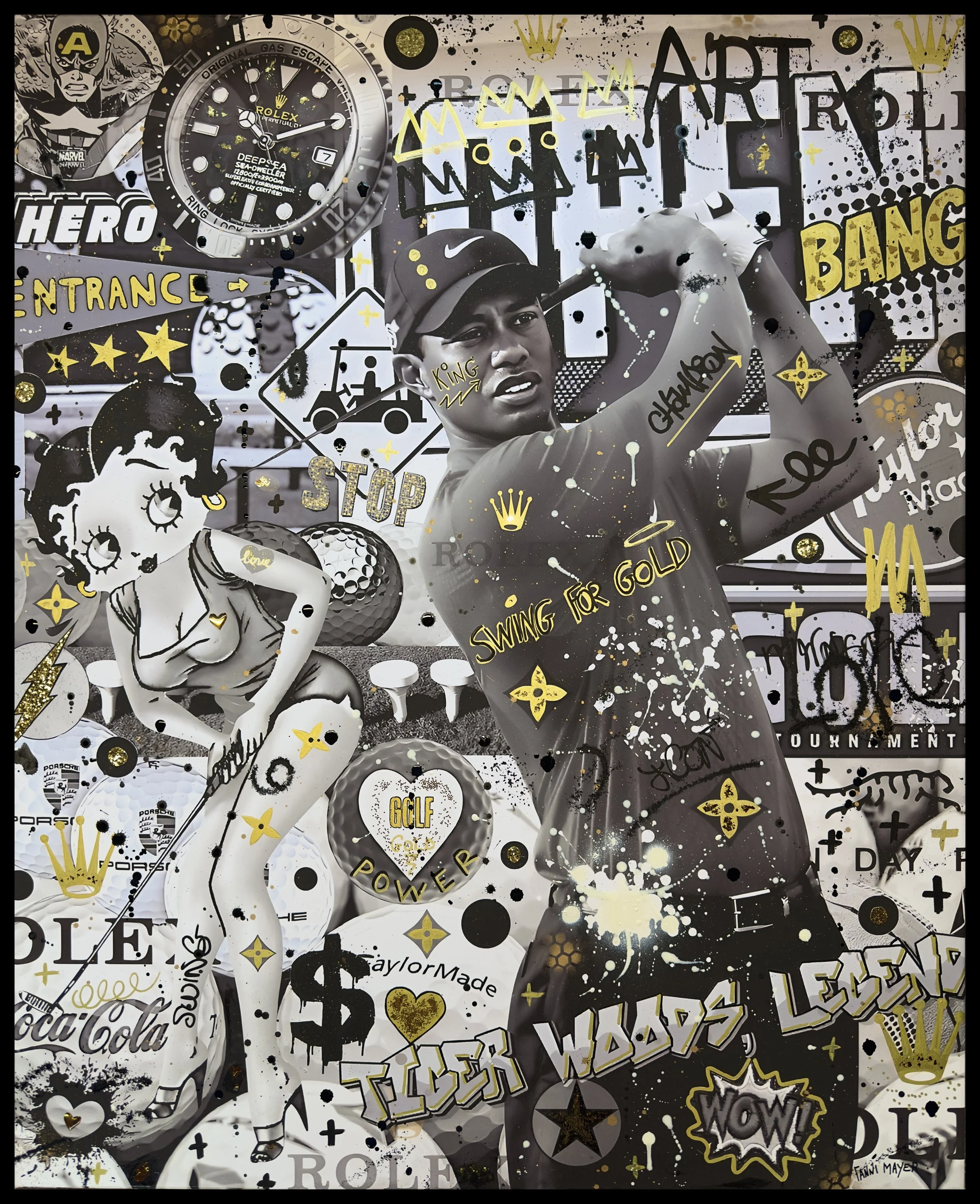 Swing for Gold, 100X81