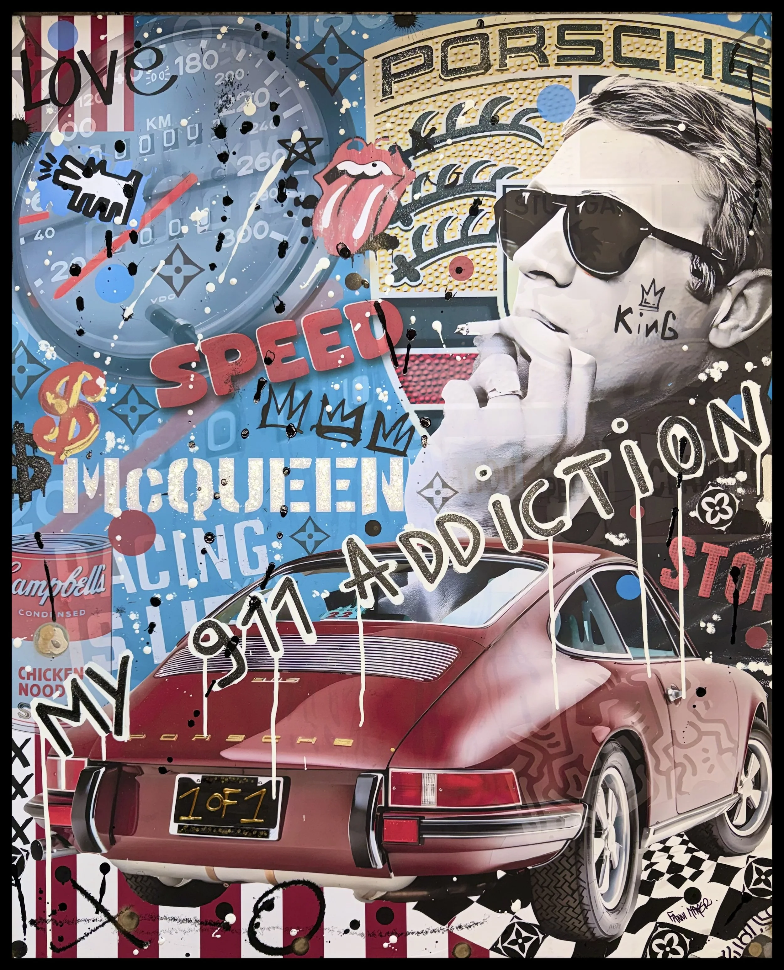 My 911 Addiction, 100X80
- Disponible, prix sur demande 