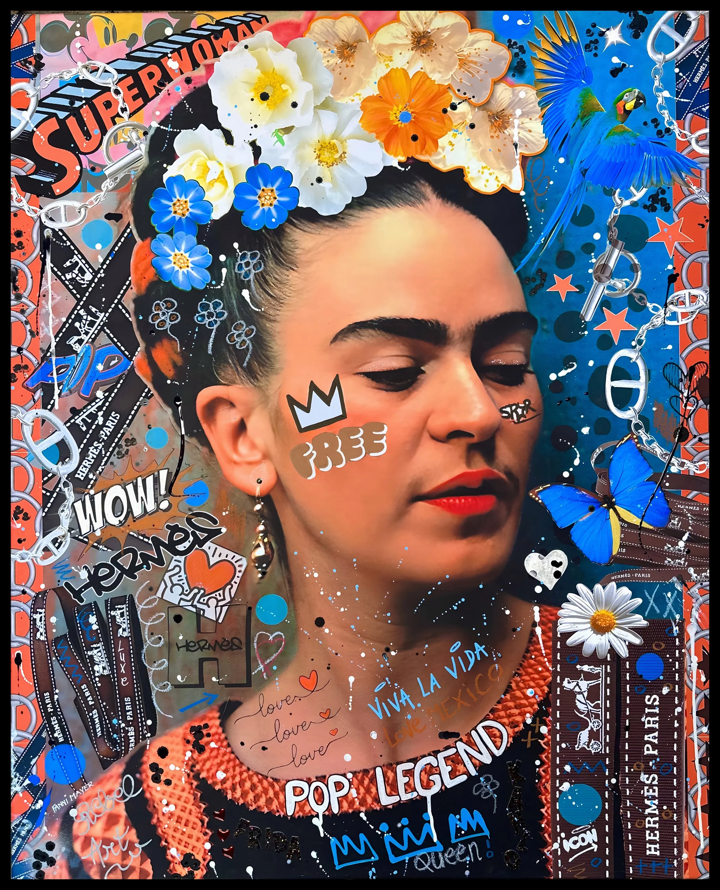 Frida legend pop, 100X81