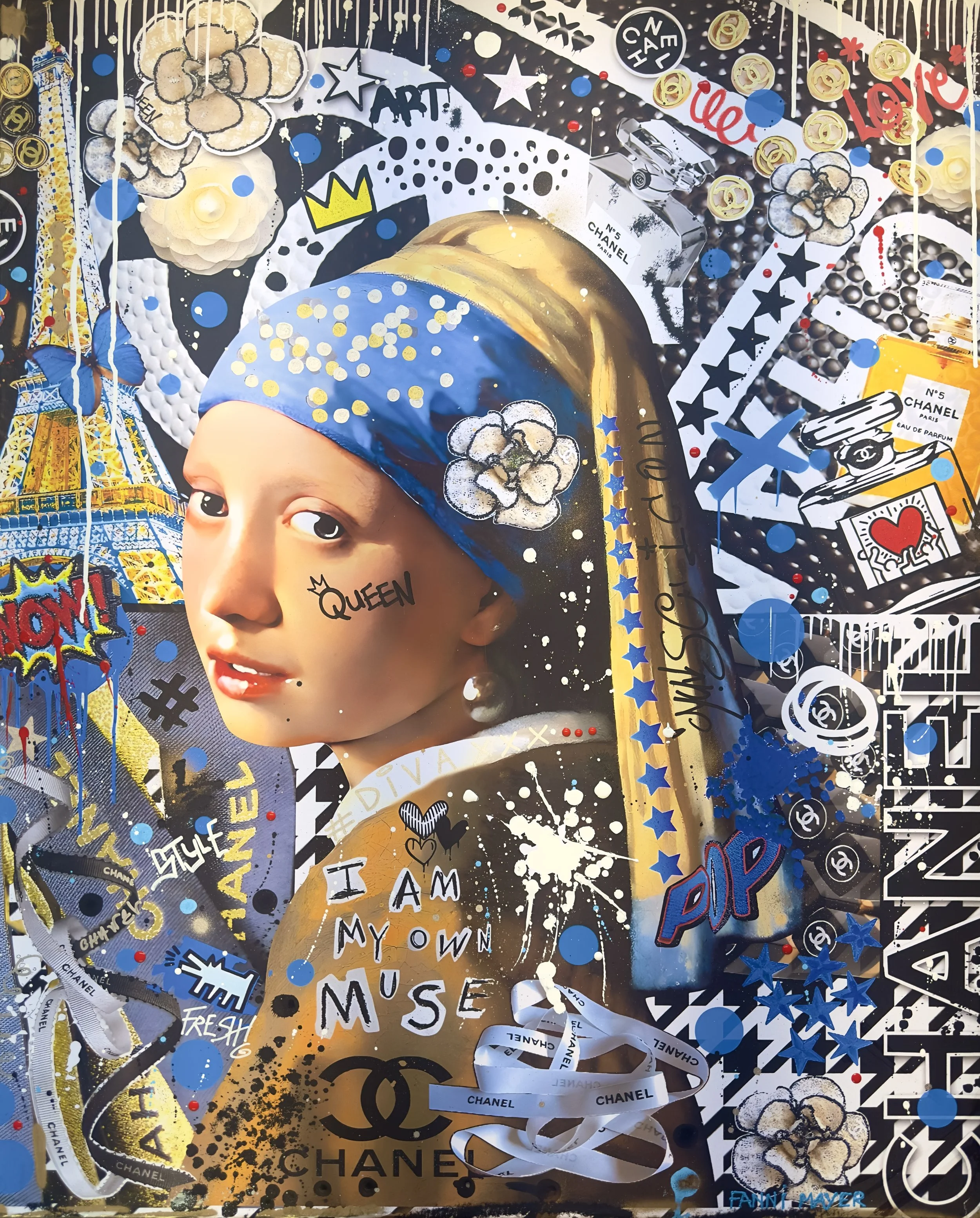 I am my own muse, 100X81
