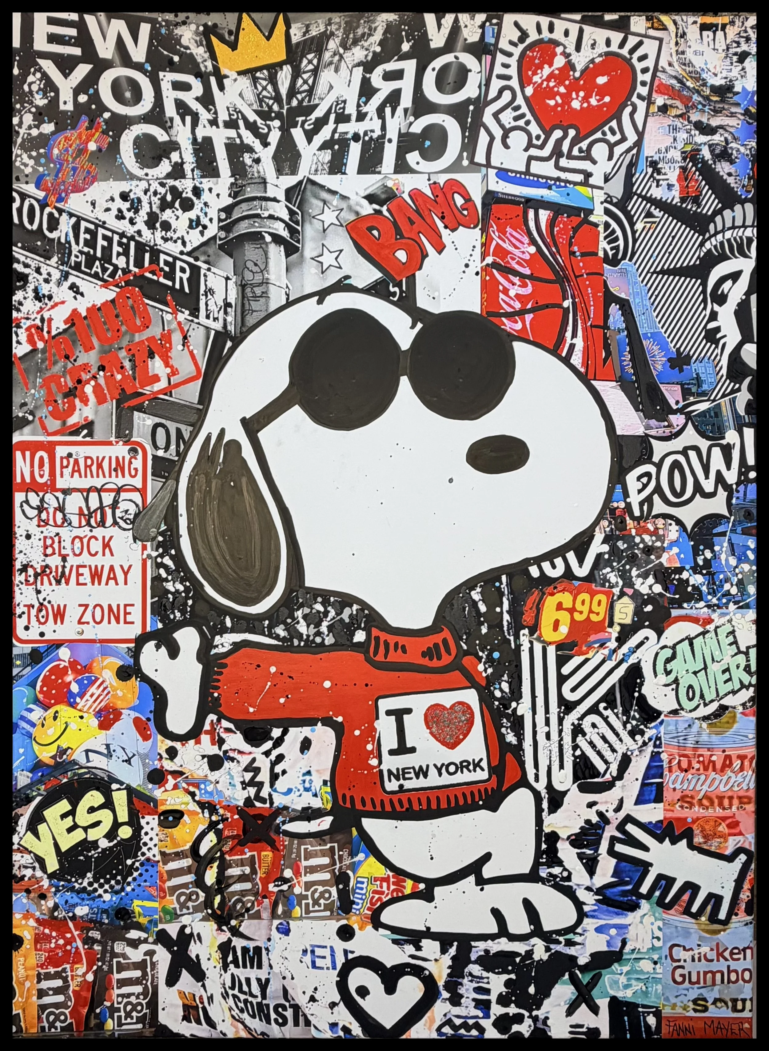 Snoopy in New York, 100X73
- Disponible, prix sur demande 