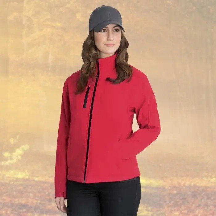 Ladies' - AJM International JF2200 - Performance Seasonal 3-Layer Bonded Softshell