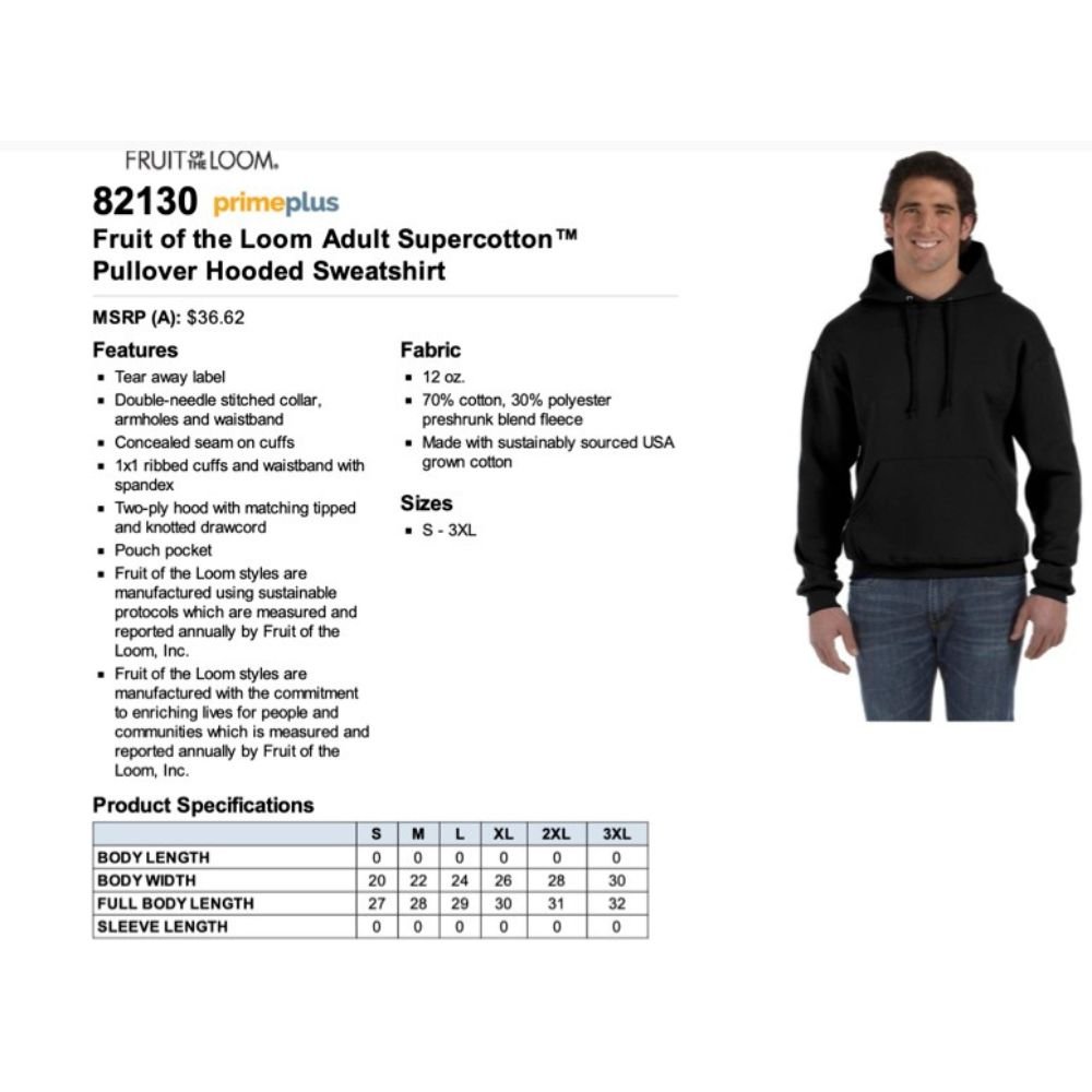 Mens Fruit of the Loom Hoodie.jpeg