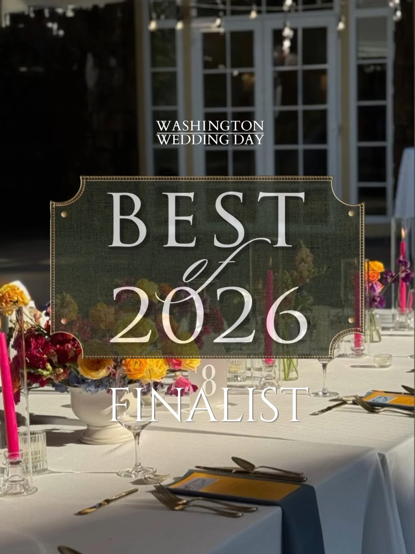 ‘Best of 2026’ Washington Wedding Day Finalist