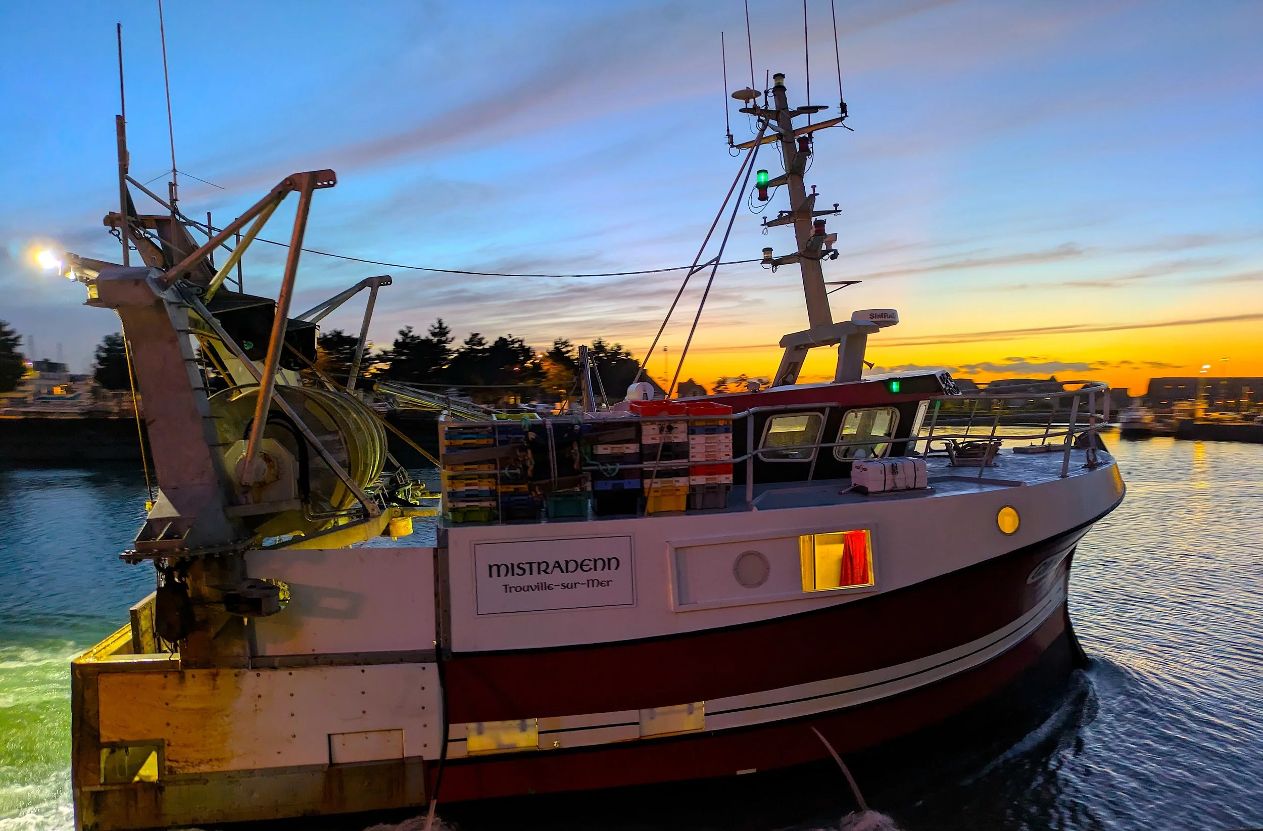 Départ pour la pêche. Normandie. © Christian Gandjbakhch