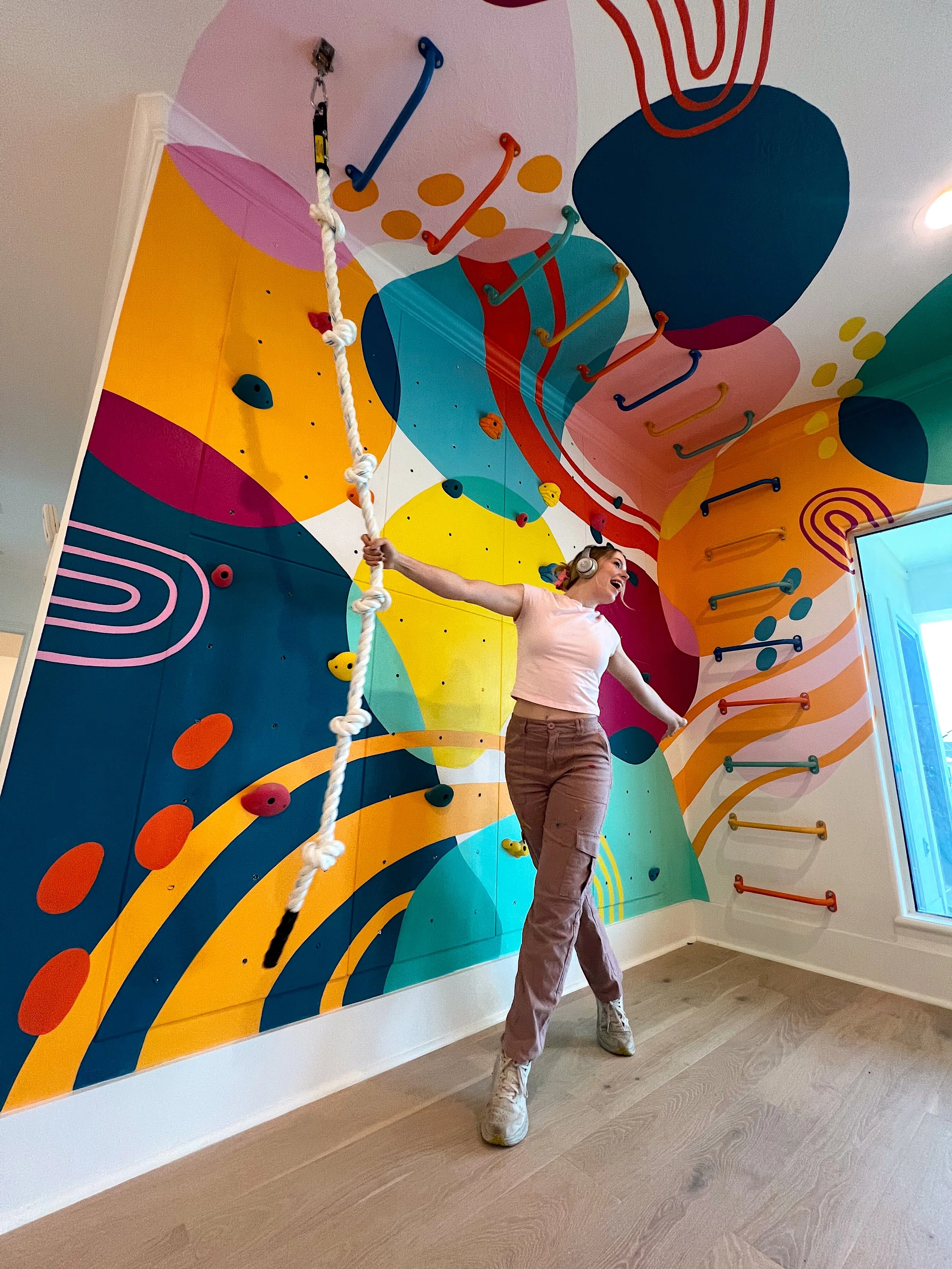 playroom mural