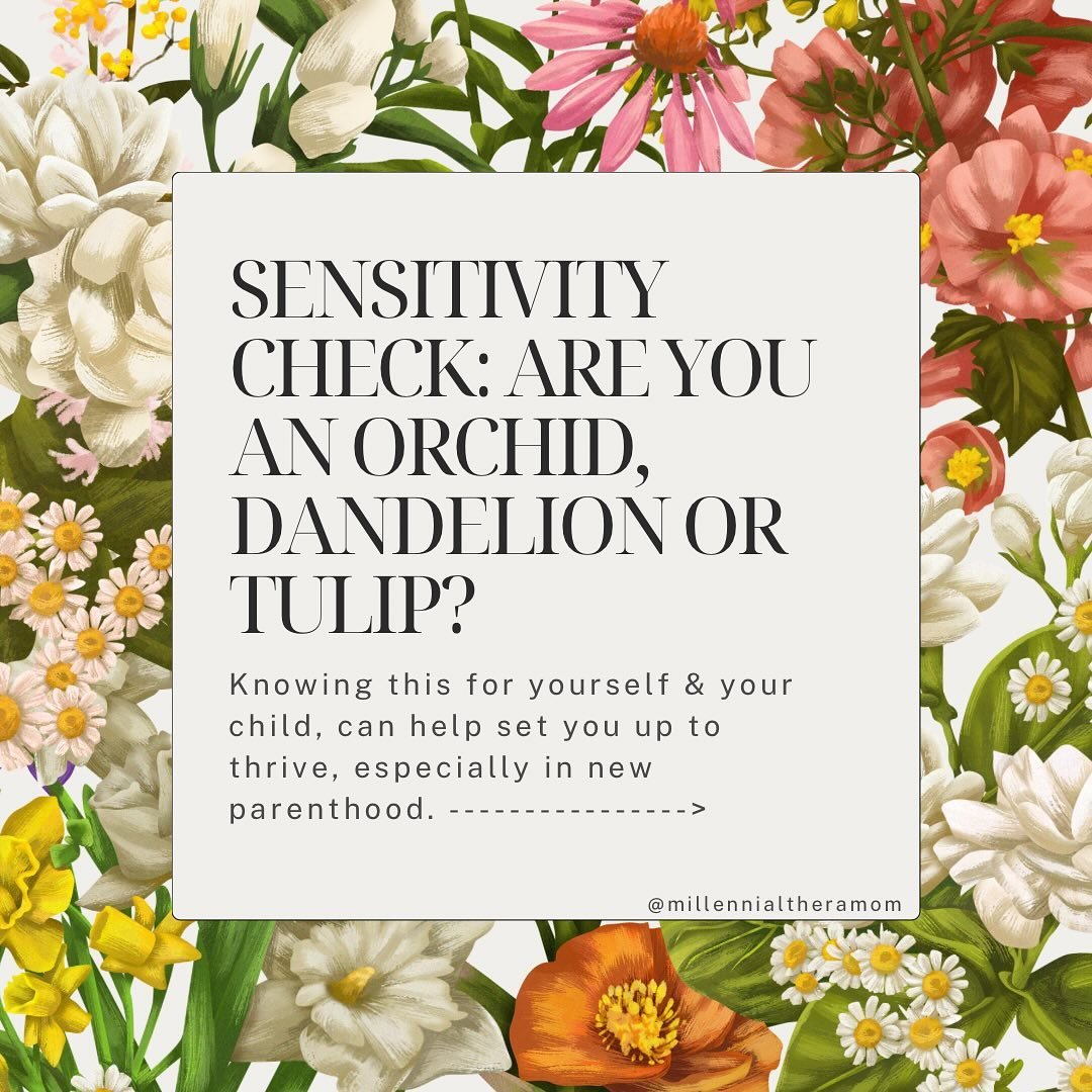 what&rsquo;s your sensitivity level? &amp; how does it match (or not match) with your baby? personally i&rsquo;ve seen how much this impacts me and my mama wellness so I wanted to share this information in case it helps any other new parent out there