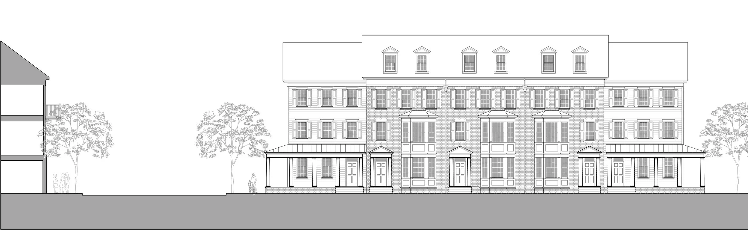 Townhouse Streetscape