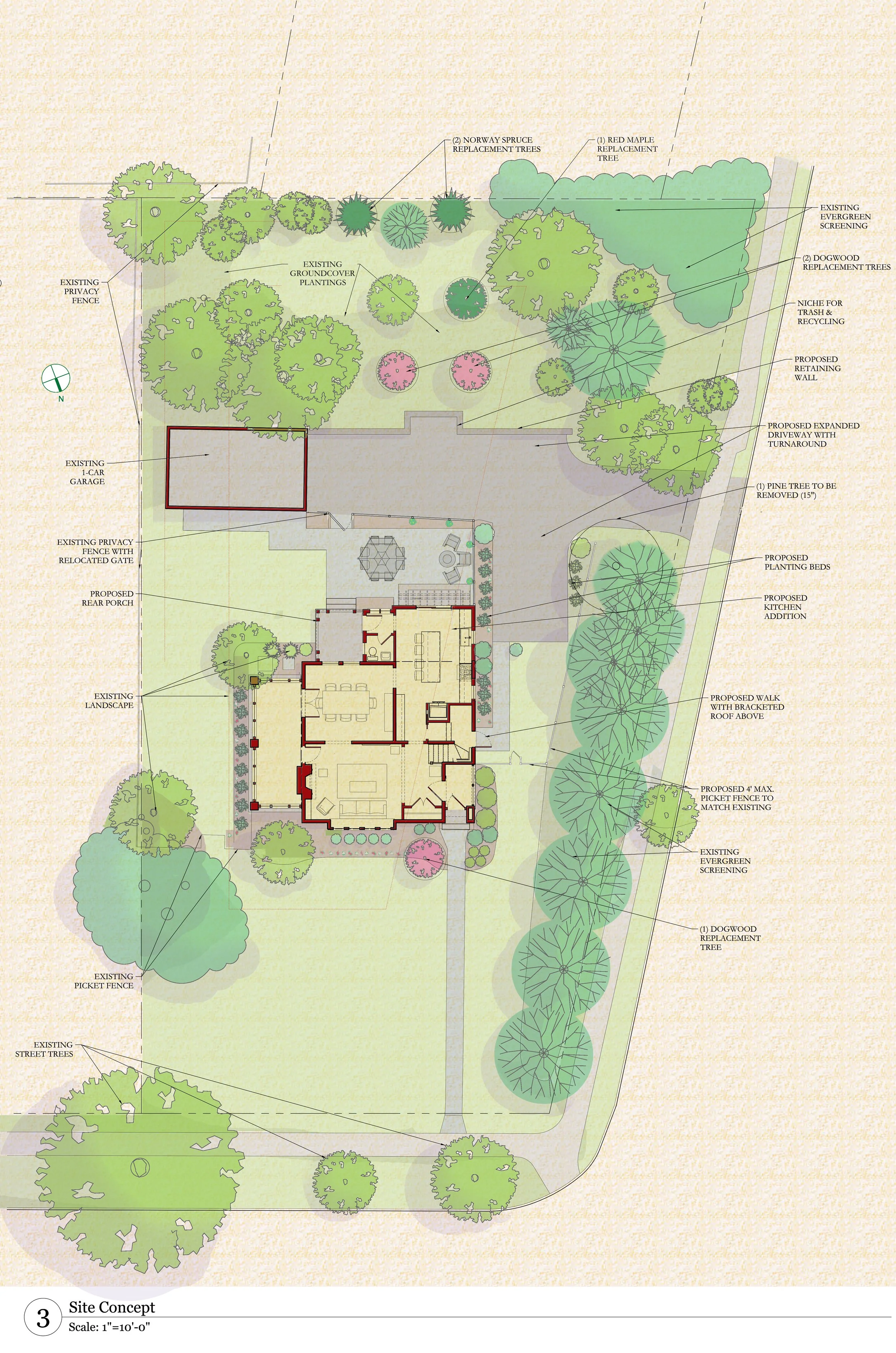 Site Concept for Variance Application