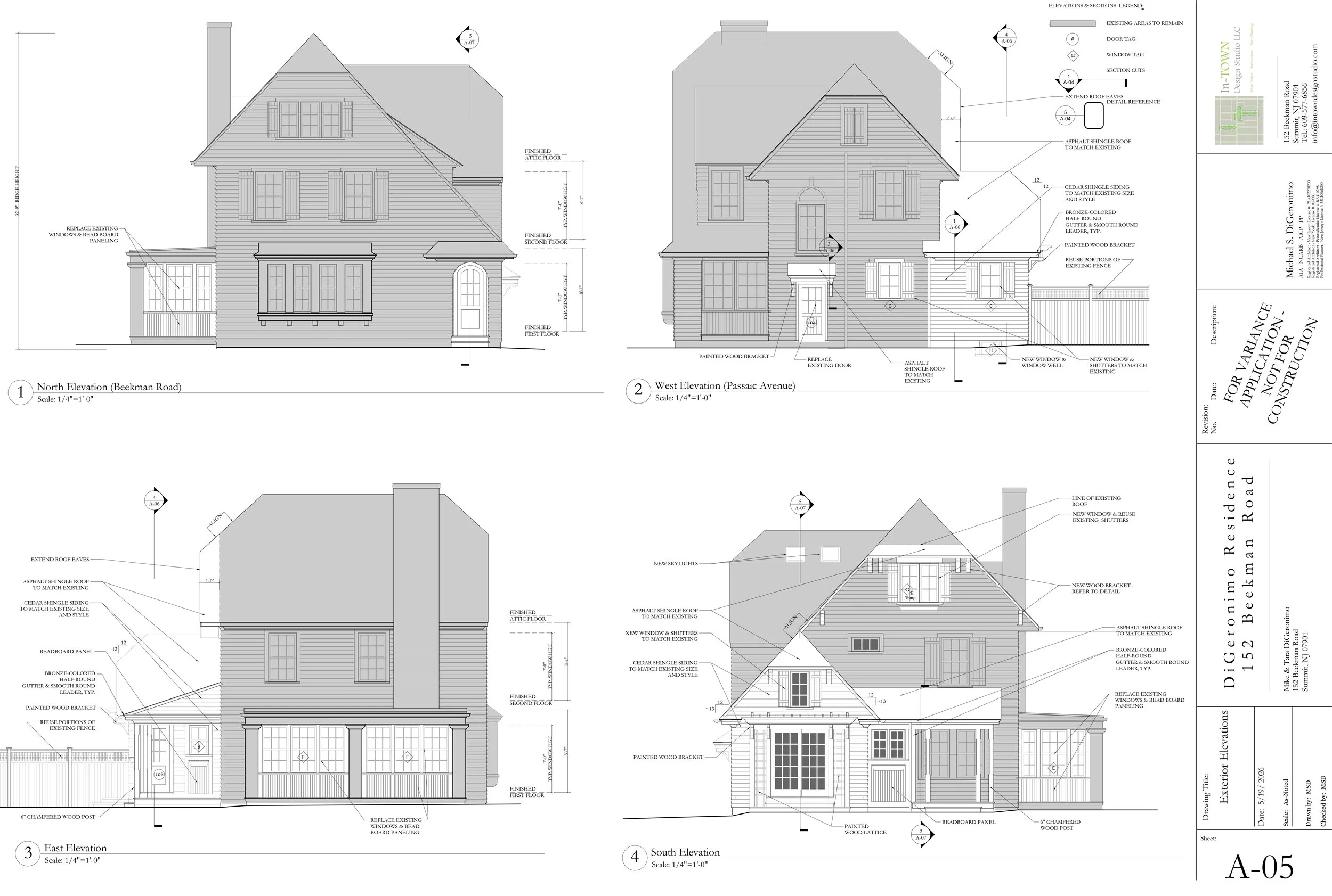 Proposed Rear Elevation