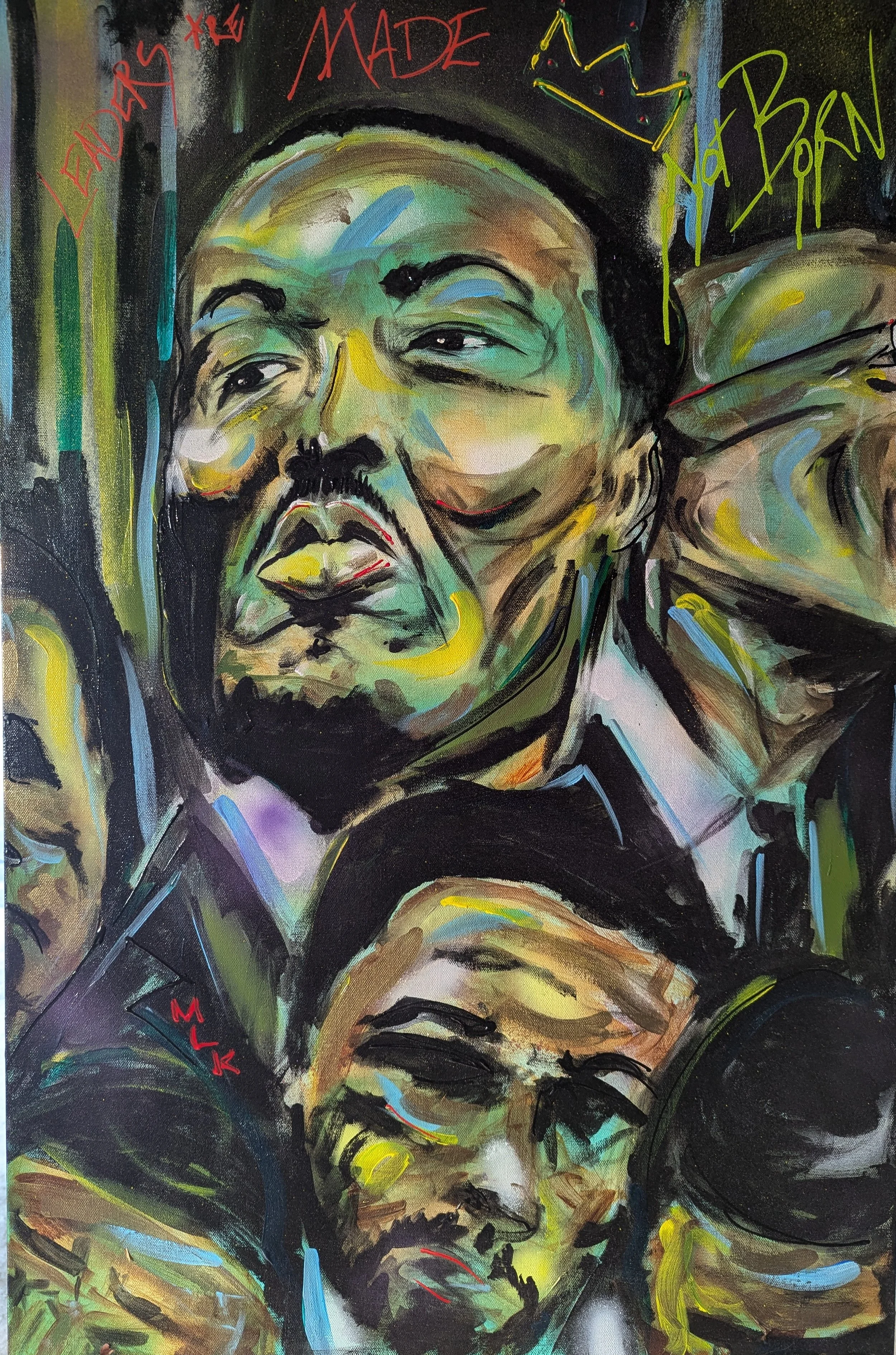 MLK:- Leaders are Made not Born