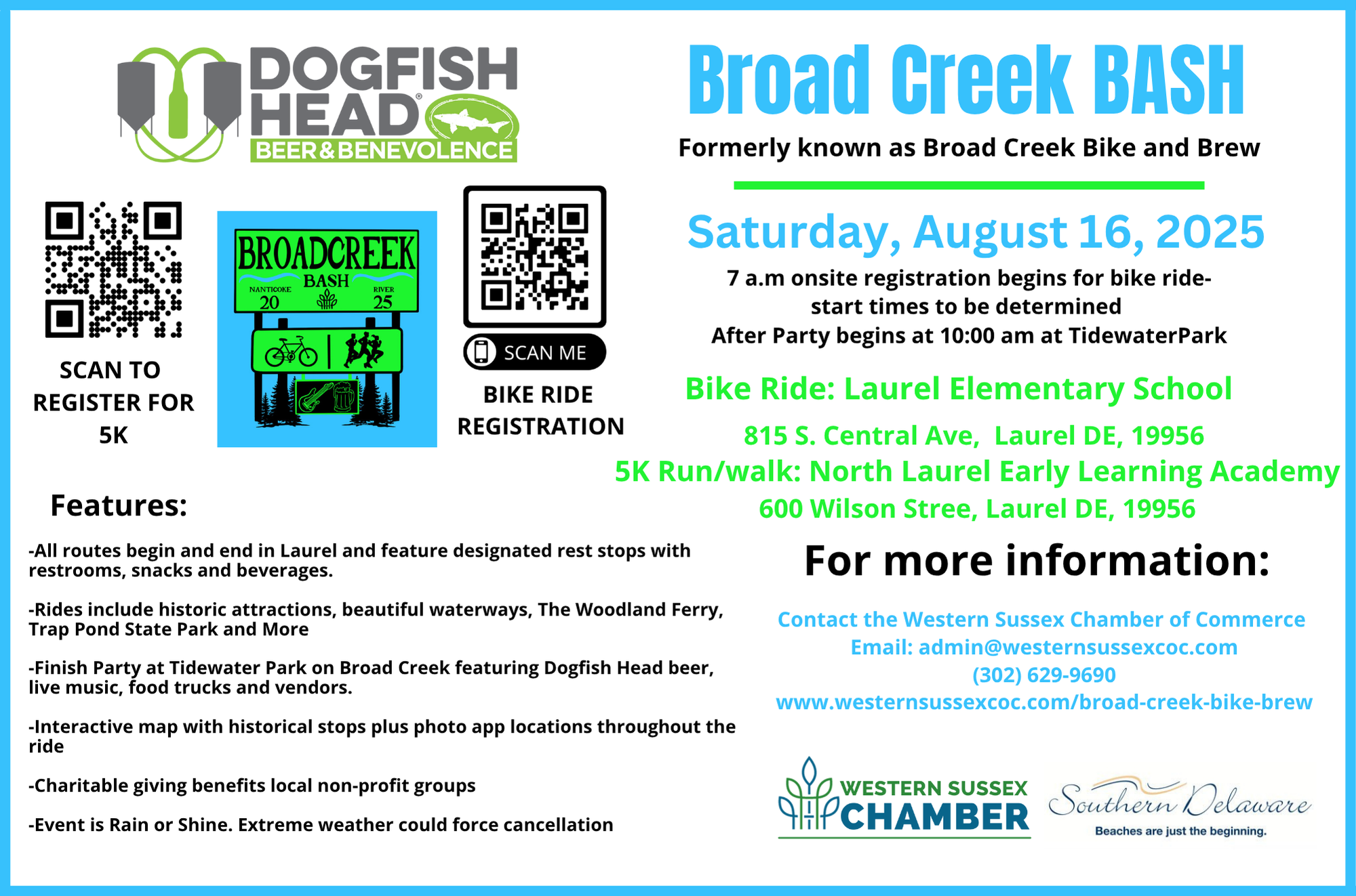 Pit Stop 🚲 Broad Creek Bash