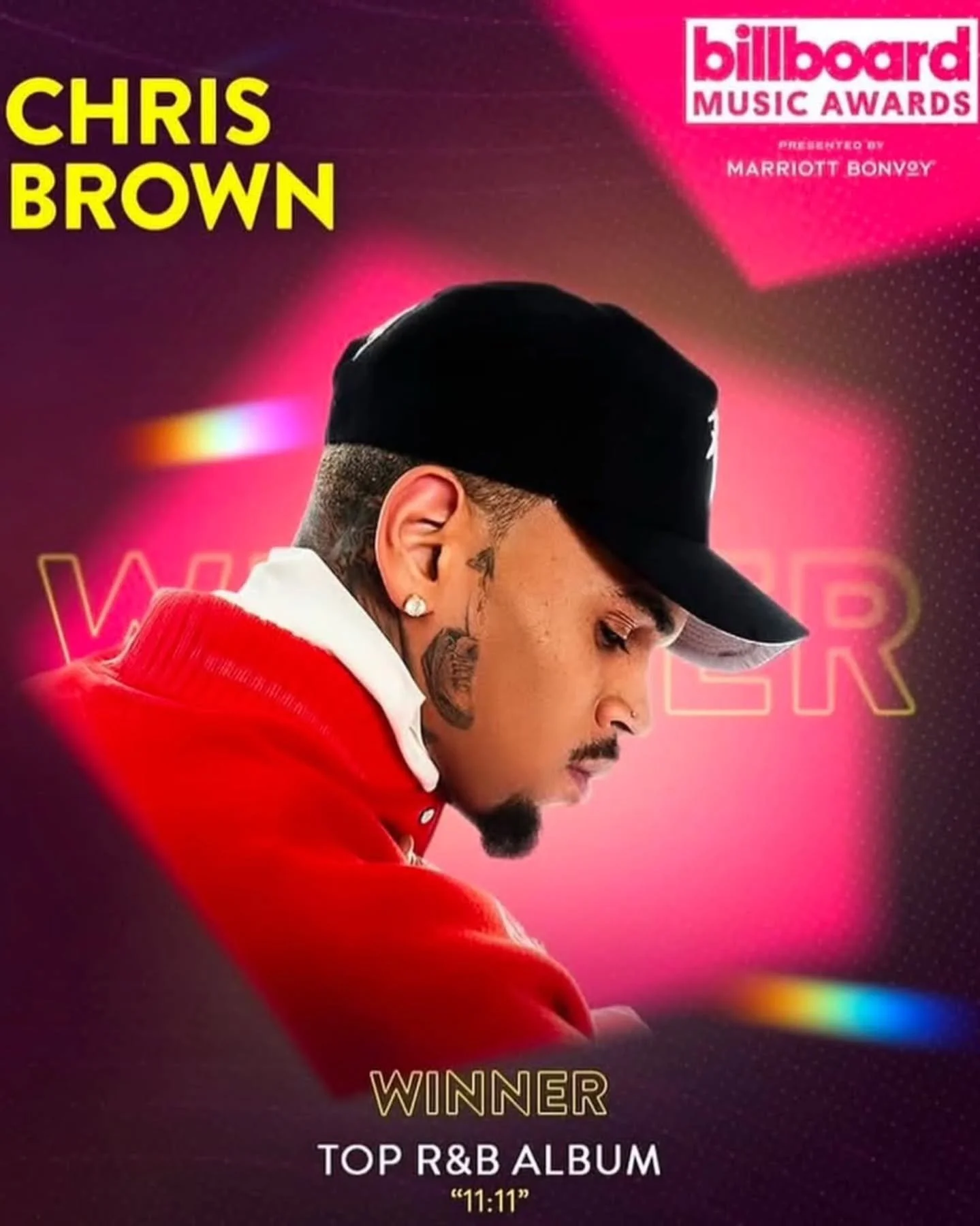 Congratulations to my client, @murphykid✅️, for producing @chrisbrownofficial ft. @future's &quot;That's On You&quot; on the @bbmas Top R&amp;B Album winning album &quot;11:11&quot;!
.
.
.
#JesusIsLord
#GodIsTheGreatest
#Blessings
#EntertainmentLaw #