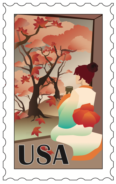 Autumn Stamp