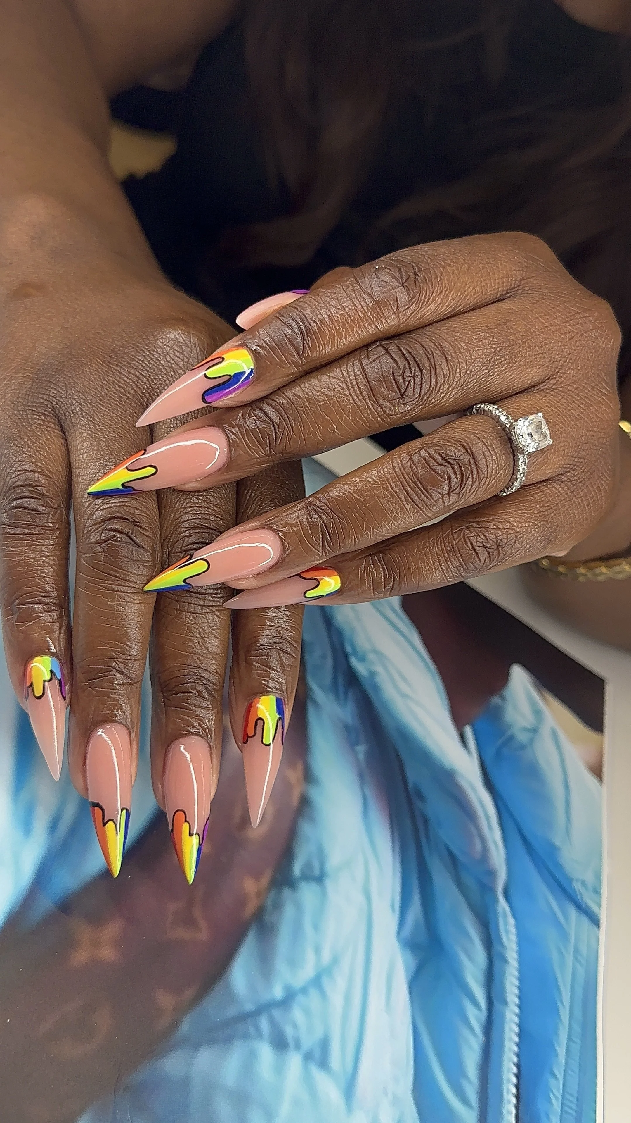 TIPS 312 pride nail inspo
