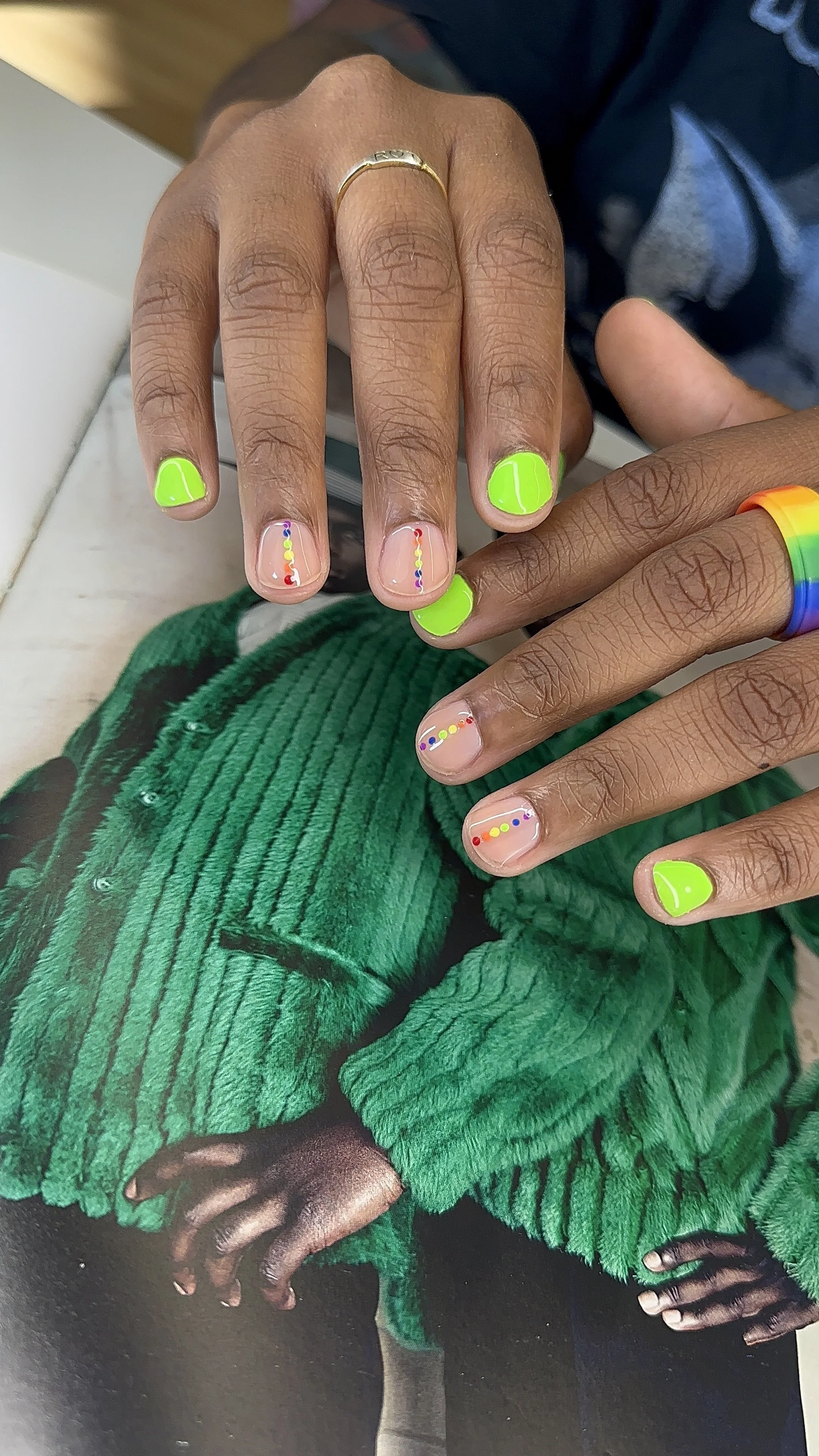 TIPS 312 pride nails inspo