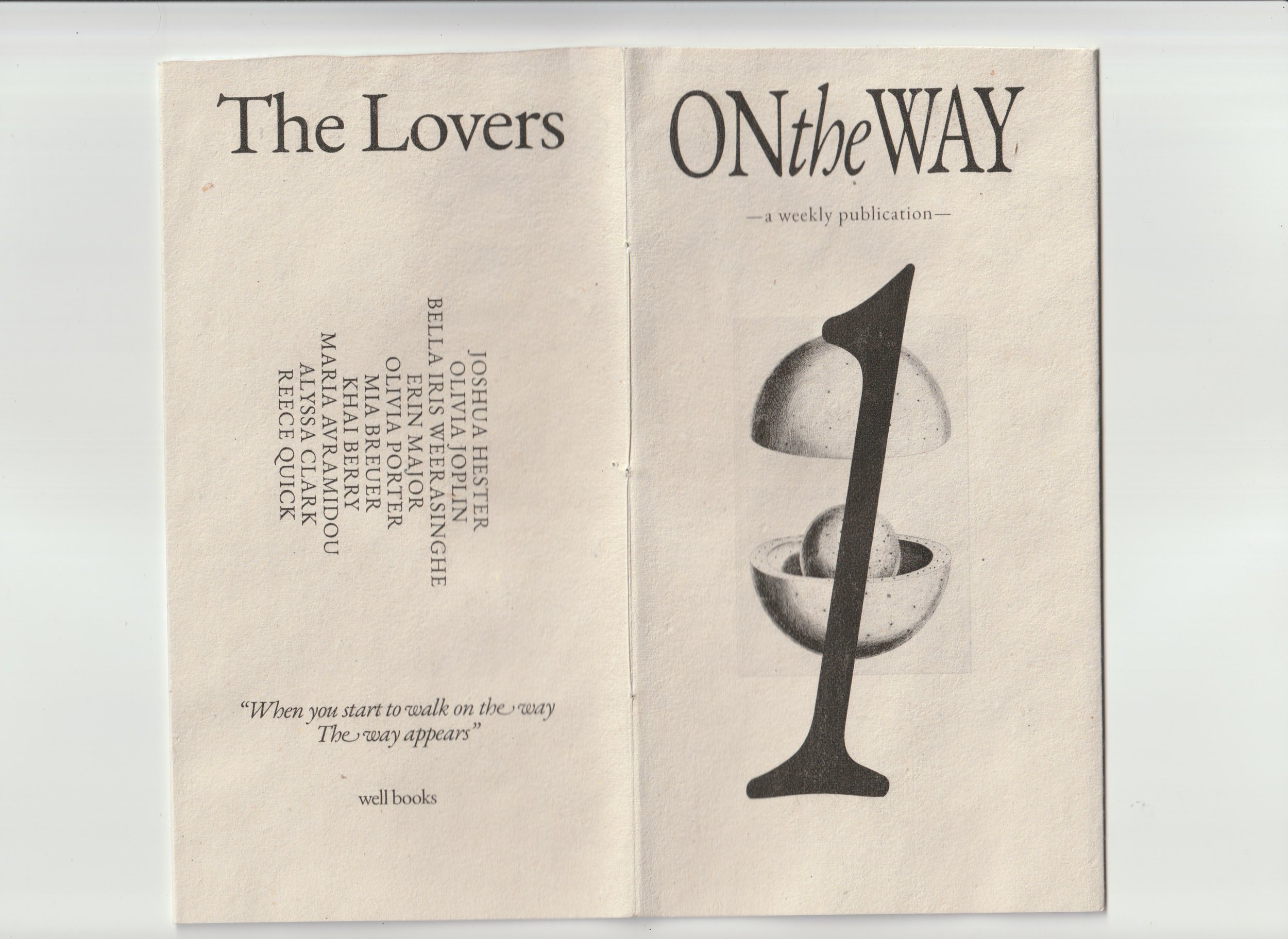 The Weekly Project (On the Way)