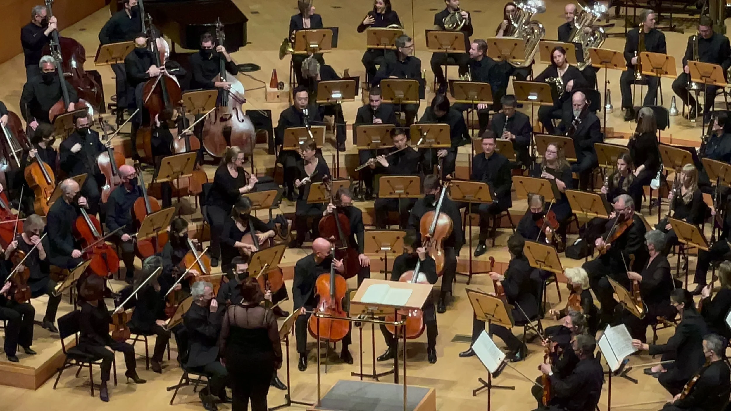 Khoi Performing with the Los Angeles Philharmonic