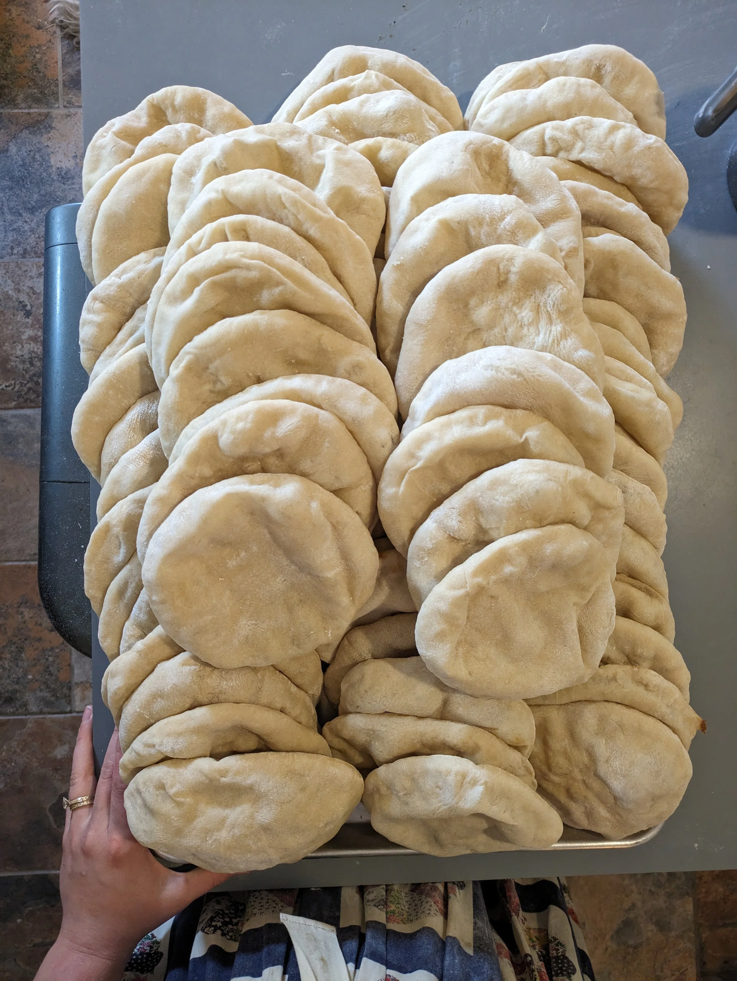 Sourdough Pita Bread