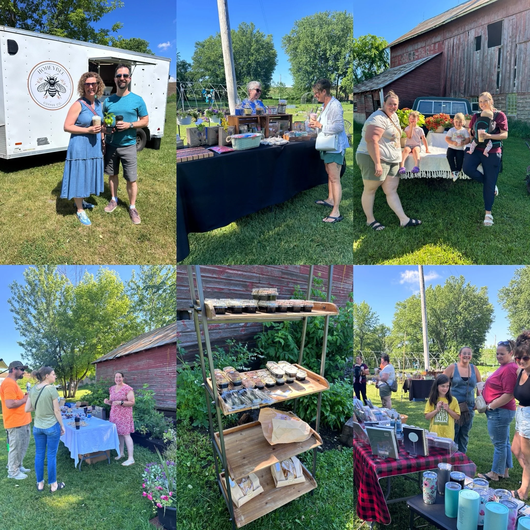 Thanks so much to everyone who came out to our first ever maker&rsquo;s market! We loved seeing you all ☺️ and huge thanks to the vendors who showed up, especially Honeybee Coffee Co! ☕️ Stay tuned for more markets this fall! 🍂🍁