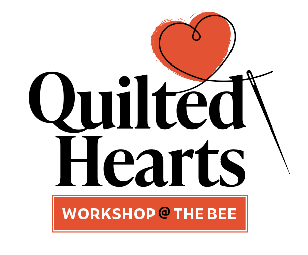 "Quilted Hearts" Workshop at The Bee