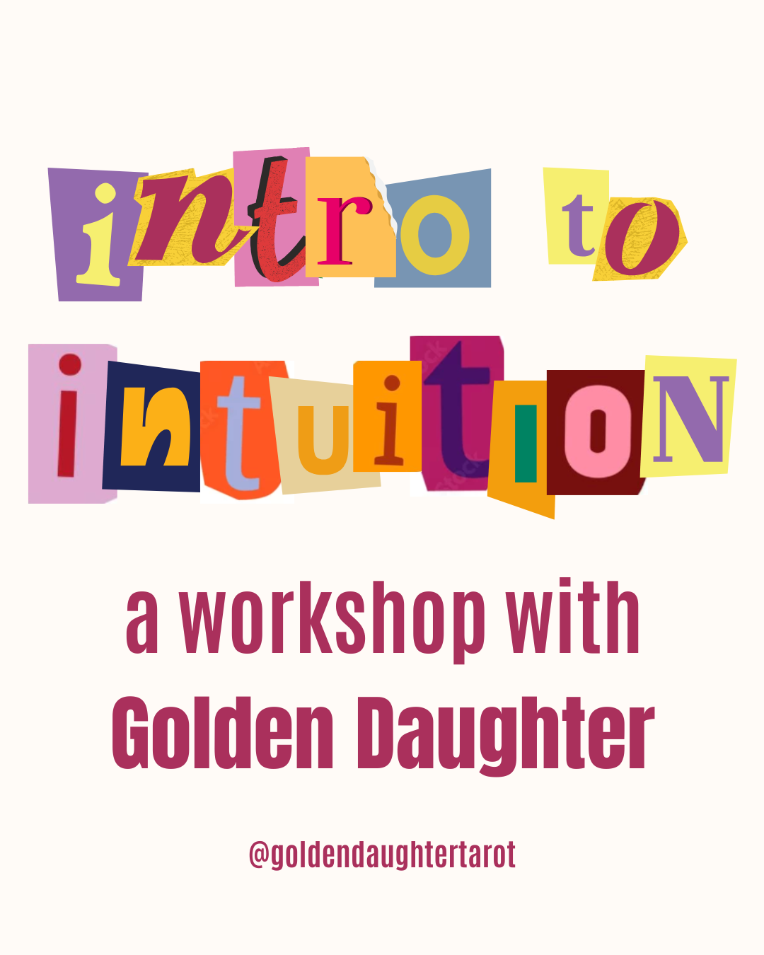 Intro to Intuition Workshop