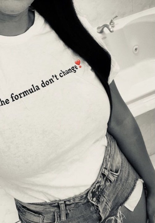 White OG Logo Tee w/Black Text
