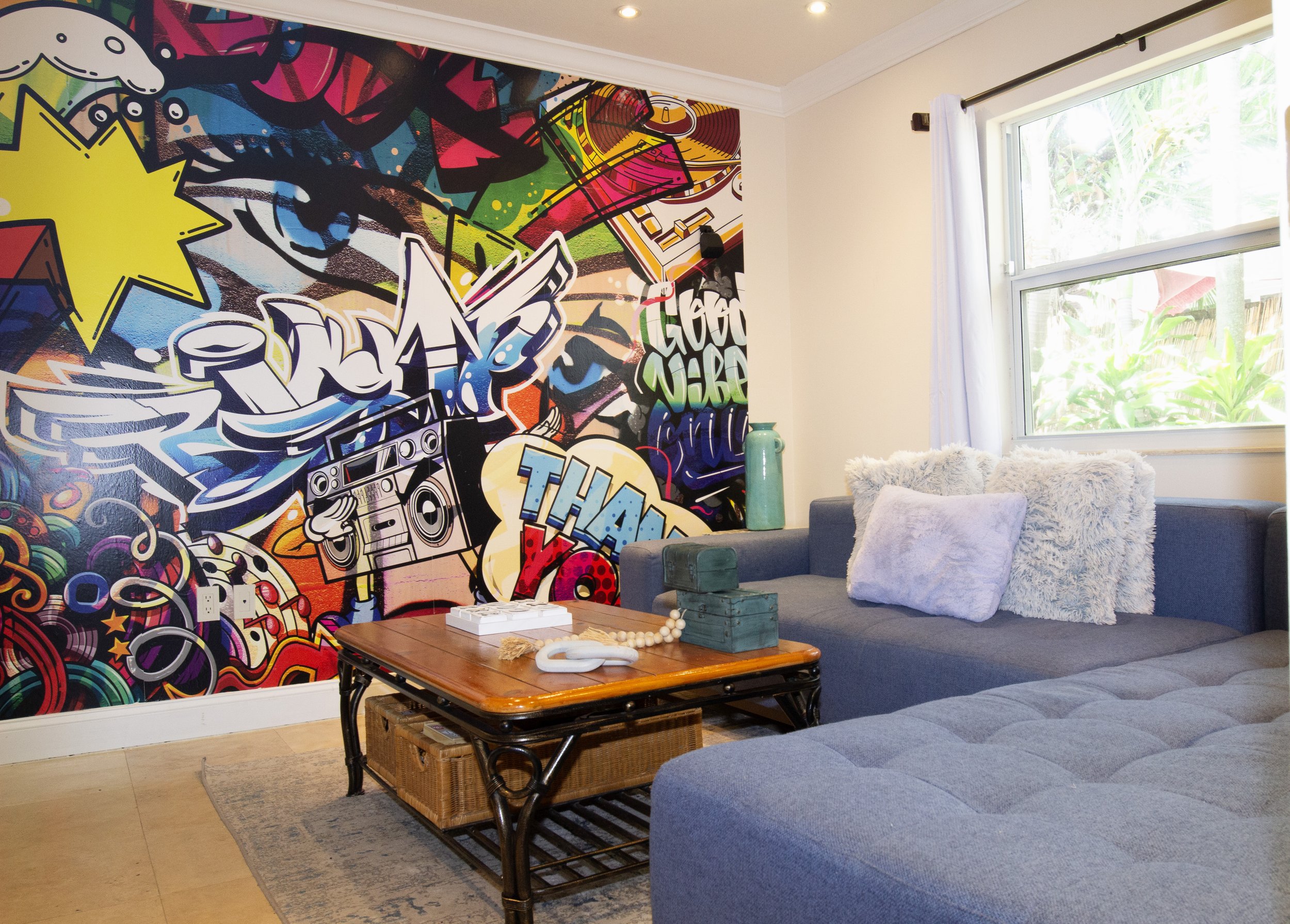 Separate TV room