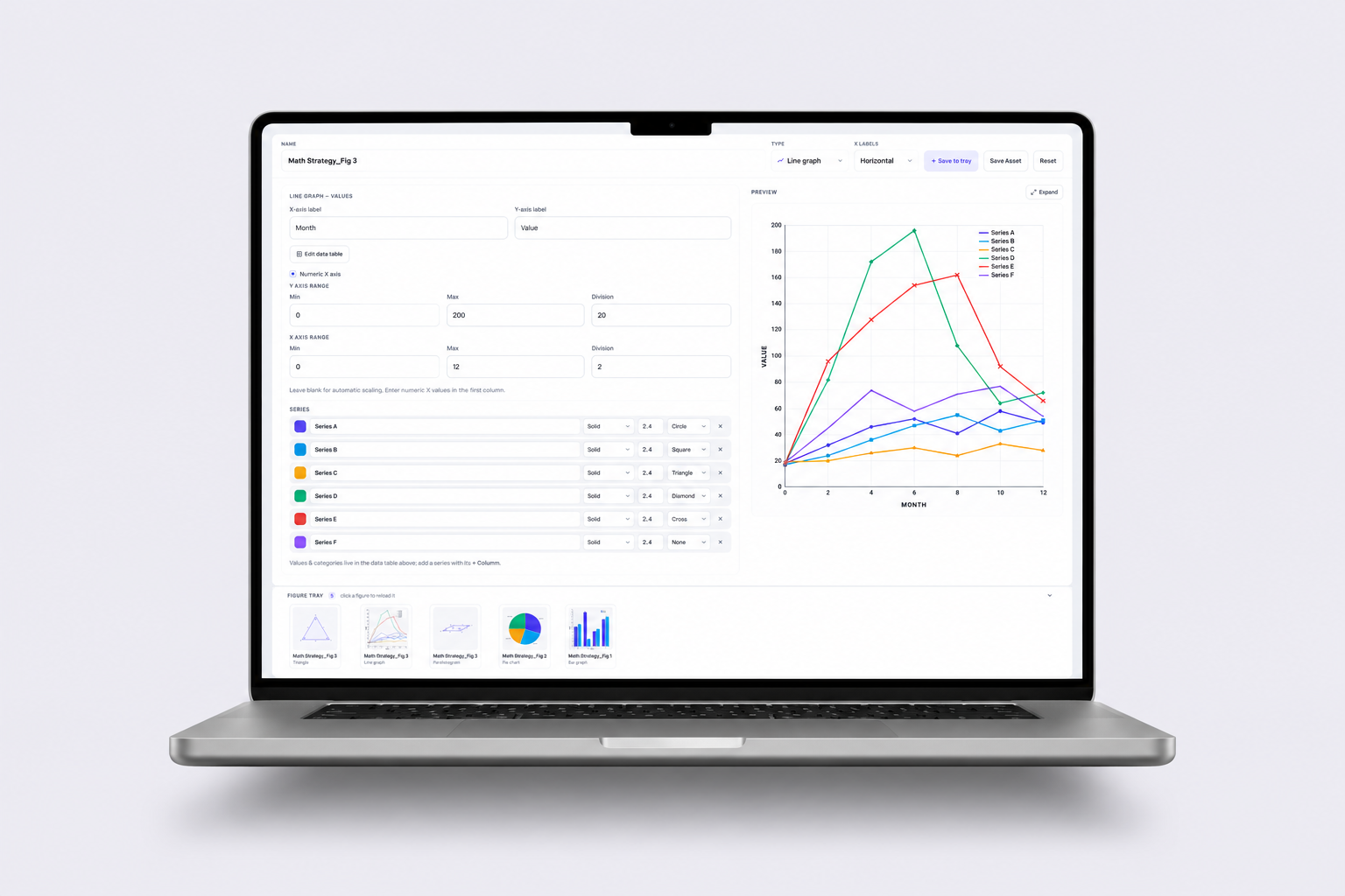 Math Figure Creation Tool