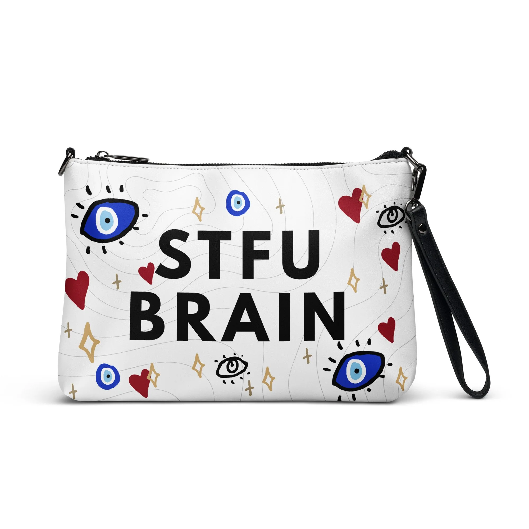 STFU Brain | Grounding Crossbody Bag