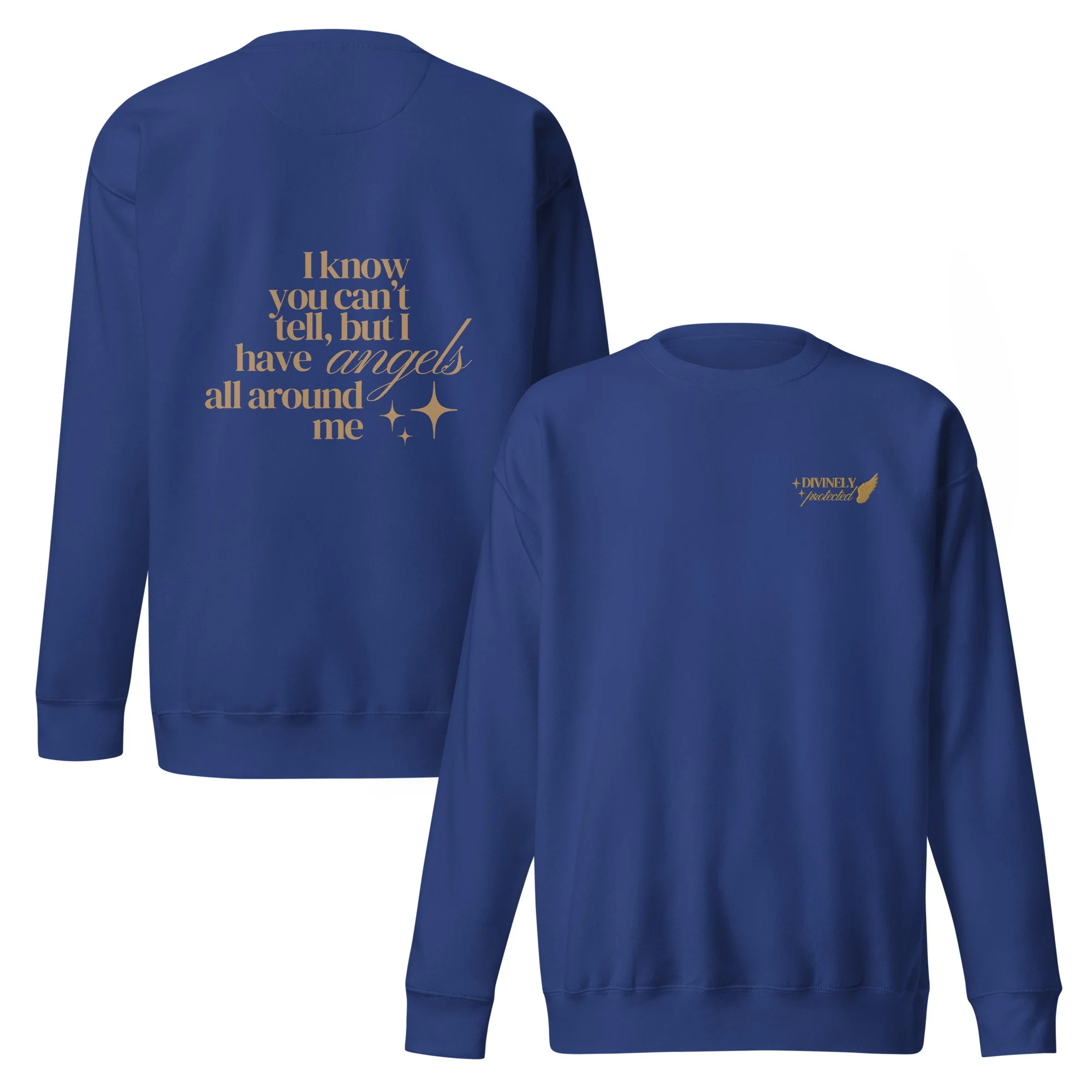 Divinely Protected | Unisex Angel Sweatshirt