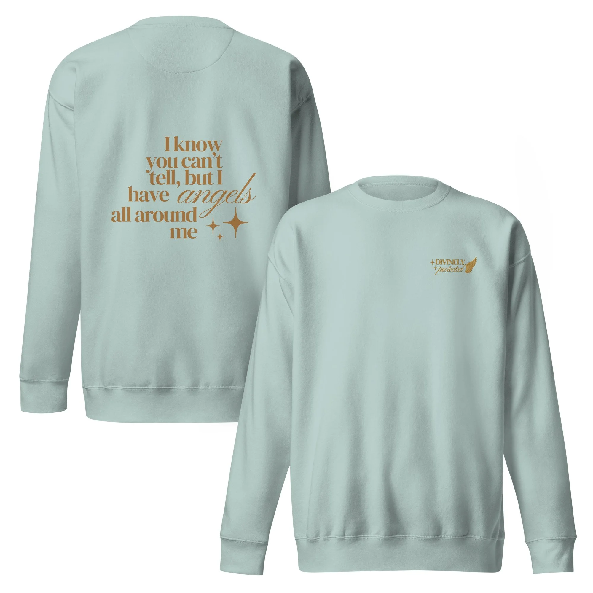 Divinely Protected | Unisex Angel Sweatshirt
