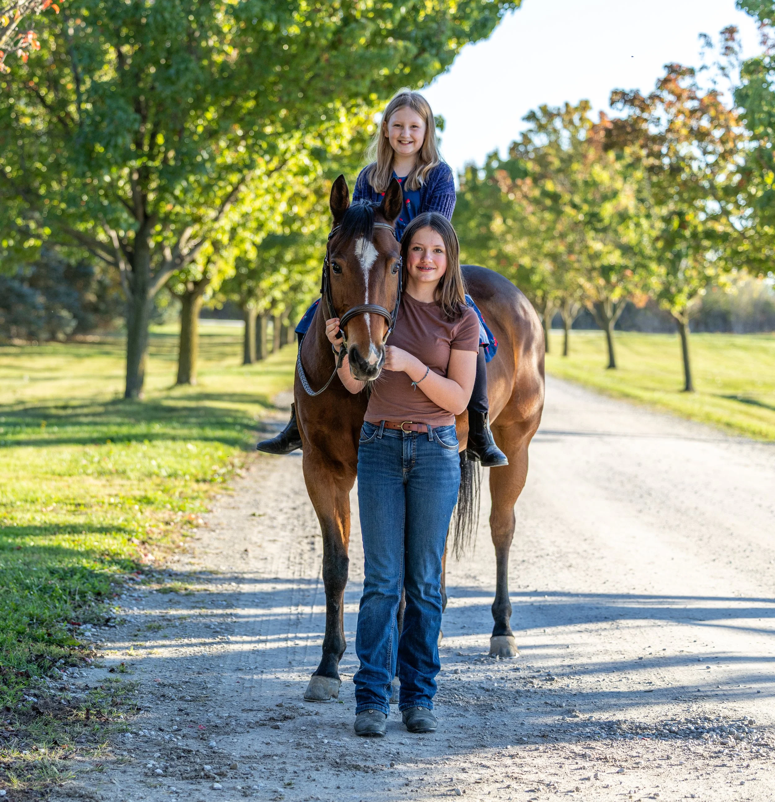 Peter, MJ, Addie, and Audrey 