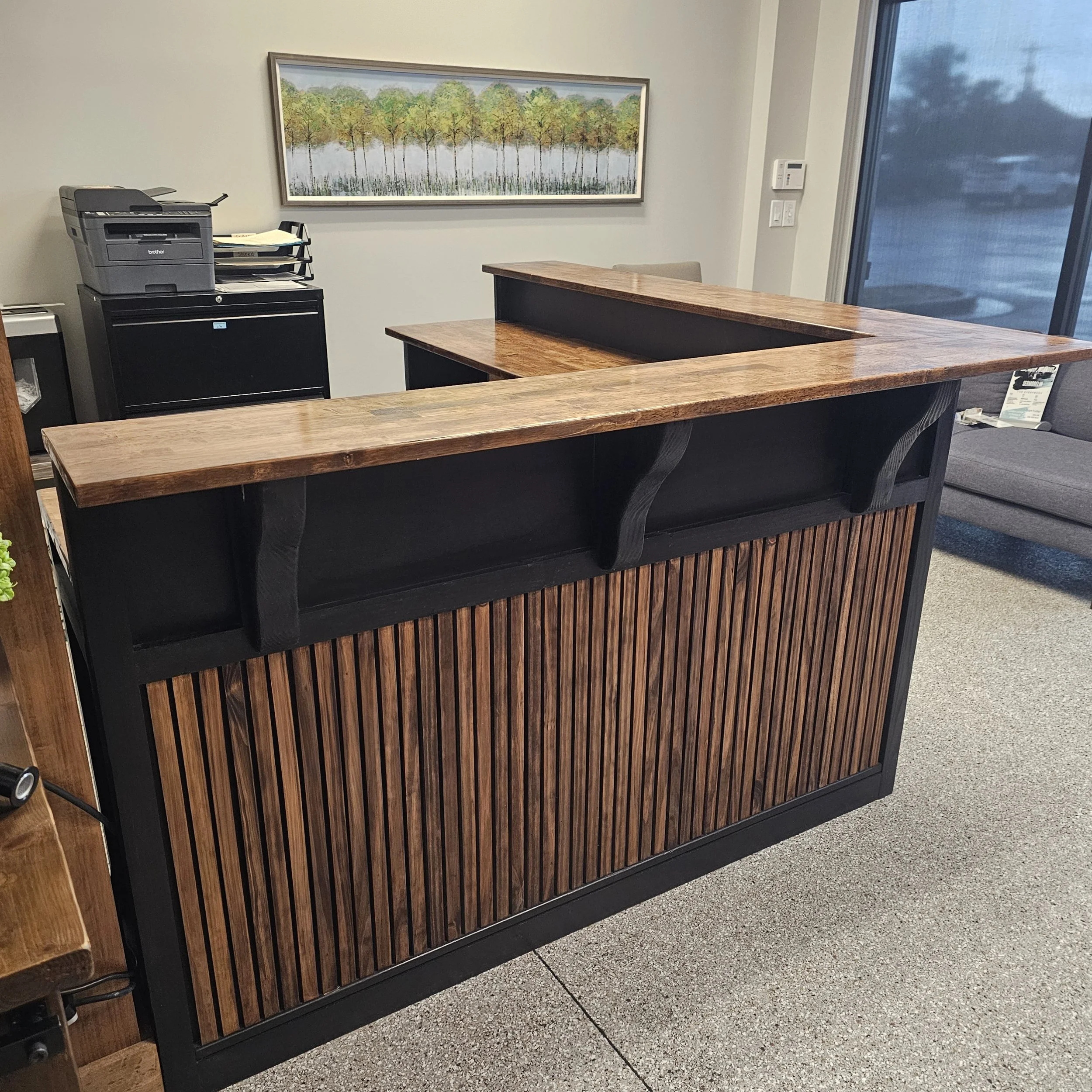 custom front desk