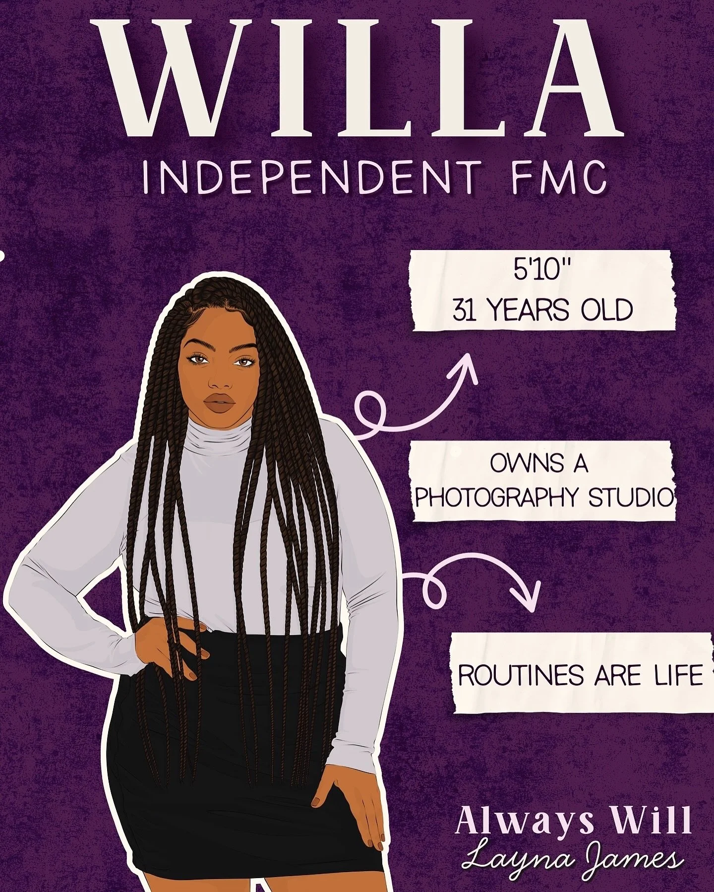 When Willa decides to let loose for one night, Trevor&rsquo;s more than eager to help her out. But what happens in San Diego doesn&rsquo;t always stay there&hellip;🤰🏾

📖Always Will, an accidental pregnancy romance novel by Layna James. Now in #kin