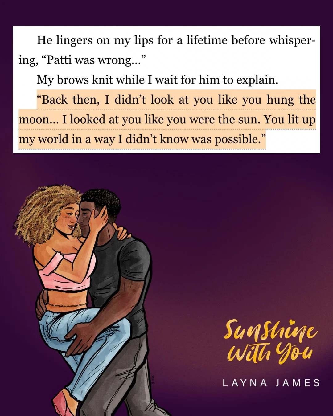 When best friends Ashlie and Hunter get stuck in a cabin alone, confessions start flying🫠 Have you met them yet?

📖Sunshine with You, a friends to lovers romance by Layna James. Now in #kindleunlimited🌻

TROPES
💛Friends to Lovers
🌻Mutual Pining
