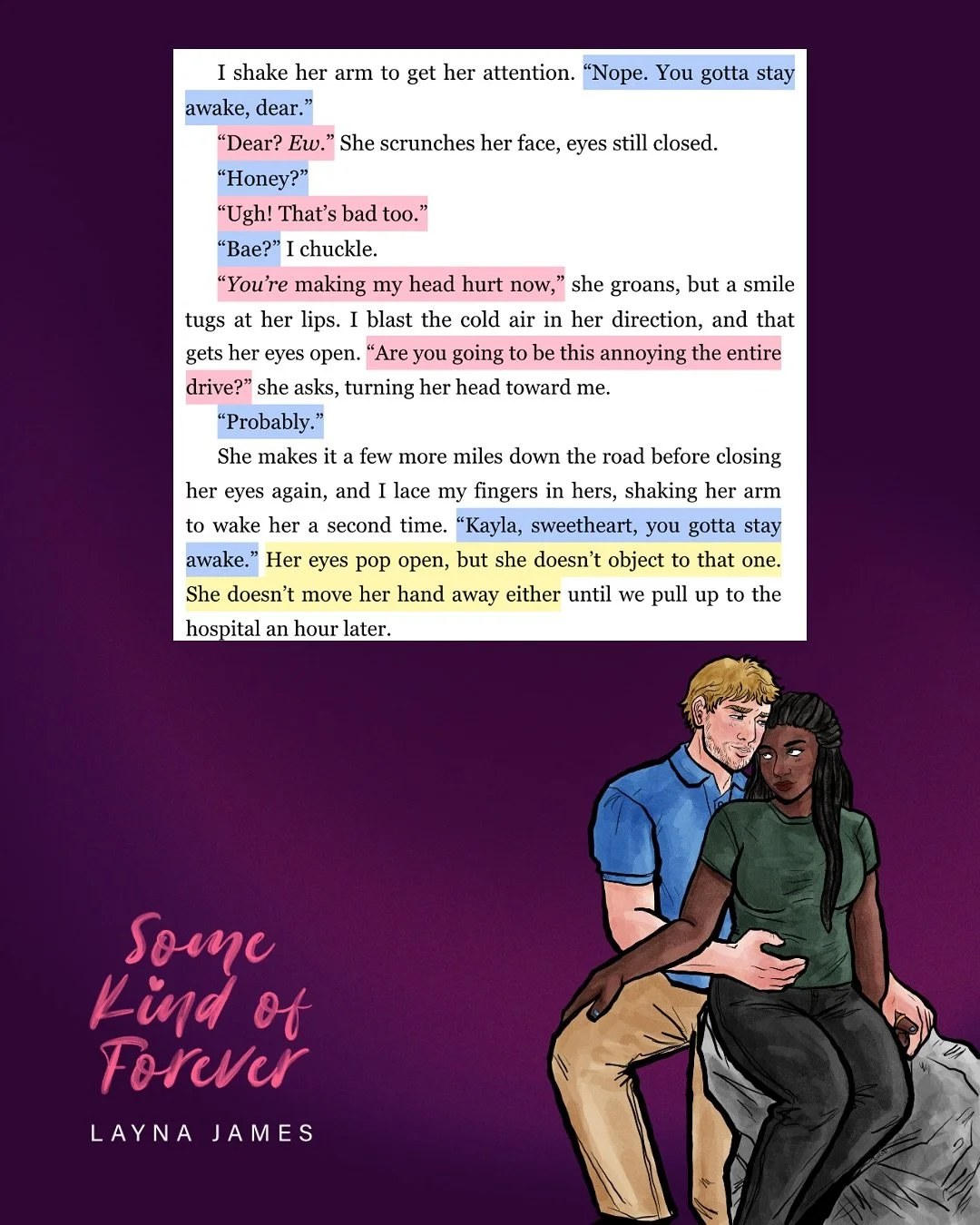 What happens when opposites attract 🫠
Have you met Chase &amp; Kayla?

📖: Some Kind of Forever, a small town romance novel by Layna James. Now in #kindleunlimited

TROPES:
🌸Small Coastal Town
🌸Slow Burn Romance
🌸Opposites Attract
🌸Forced Proxim