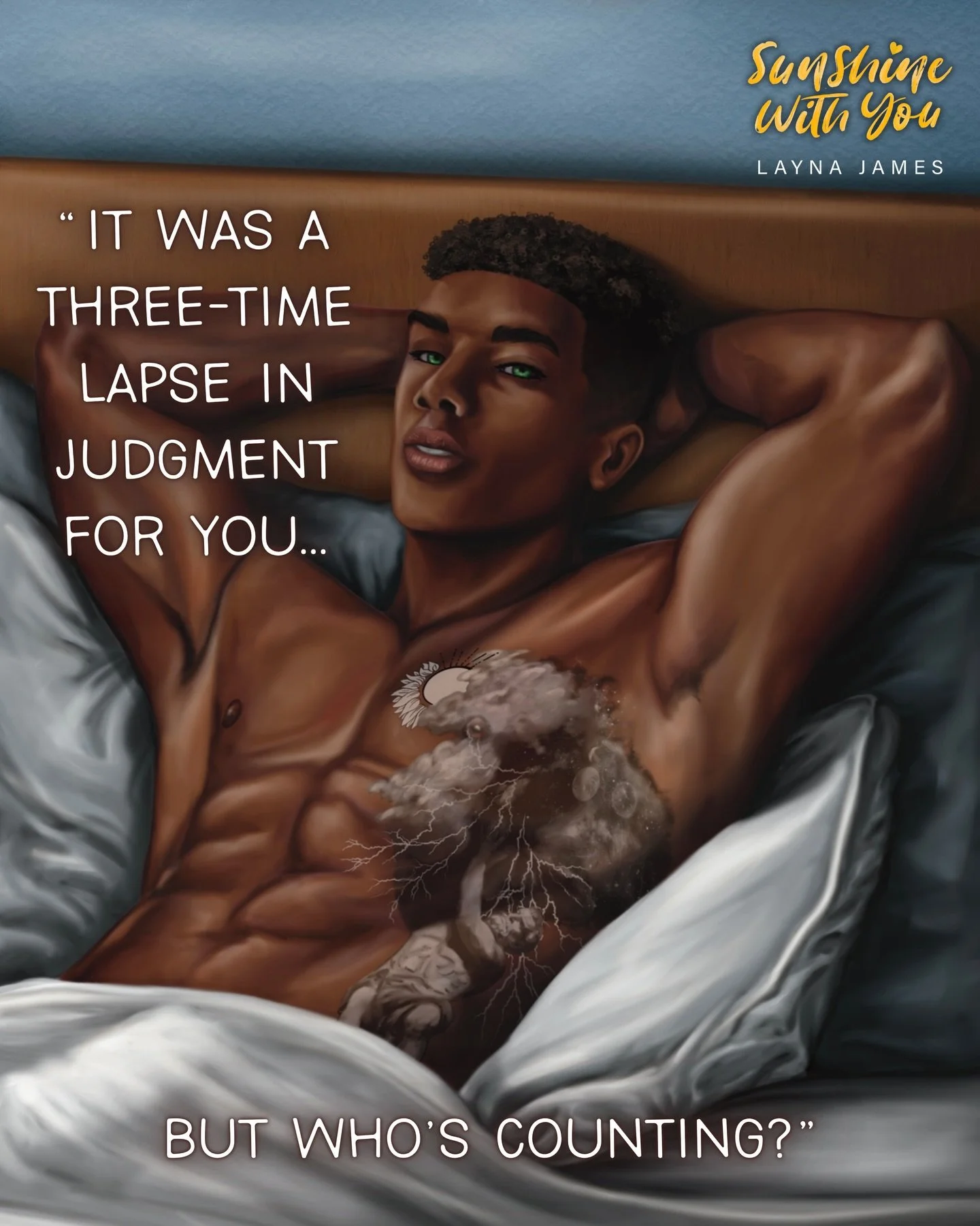 Hunter&rsquo;s secretly been in love with his best friend for years. When he finally gets a second chance&hellip;let&rsquo;s just say, he&rsquo;s not letting go this time.

📖Sunshine with You, a friends to lovers romance novel by Layna James. Now in