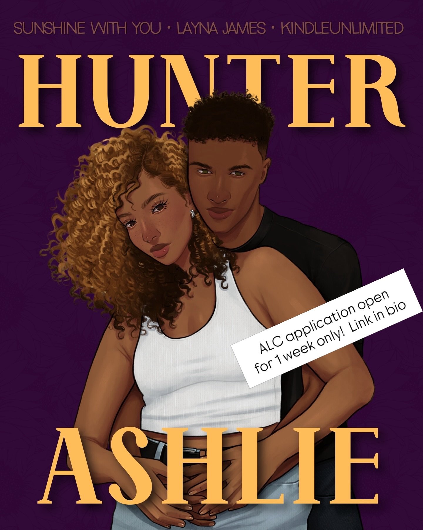 Hunter &amp; Ashlie are coming to audio! I have limited ALCs to give out, but the application is only open for a week (🔗 in bio). After that, you&rsquo;ll be able to find them wherever you listen to audiobooks 🤗

📖Sunshine with You, a friends to l