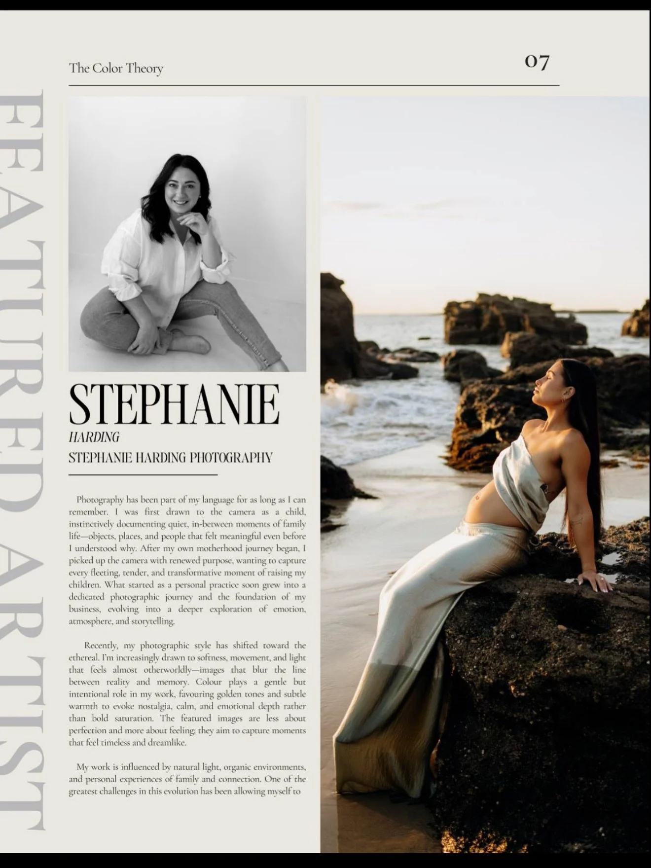 A quiet pinch me moment - Honoured to have my work published in The Lens &amp; Luxe Magazine.

Thankful for all the beautiful moments I get to document and the families who trust me with their stories 🤍

Here&rsquo;s to a year of continued growth an