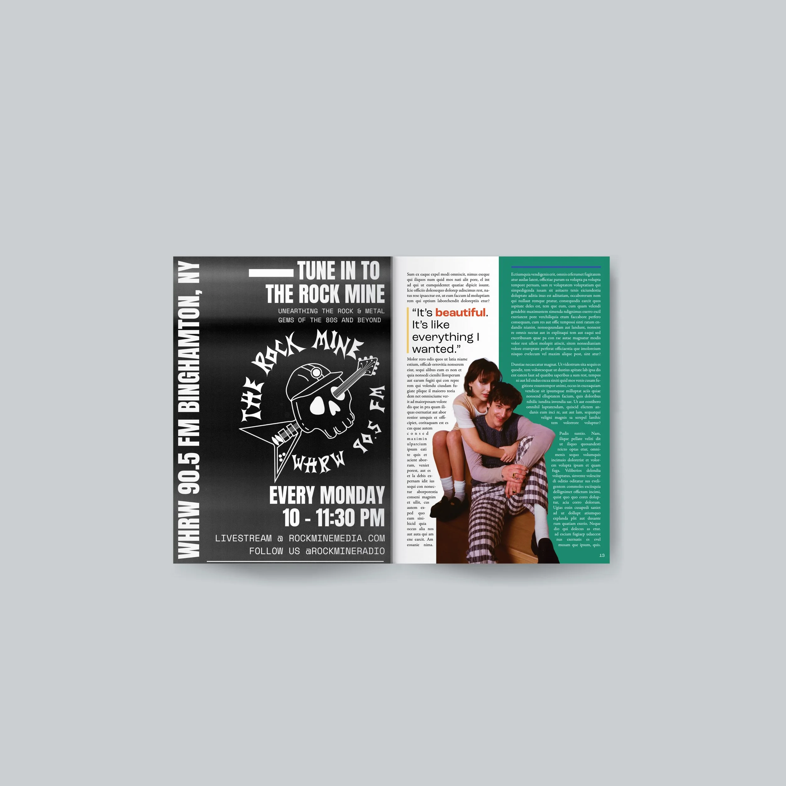 Junk Drawer Mockup Magazine