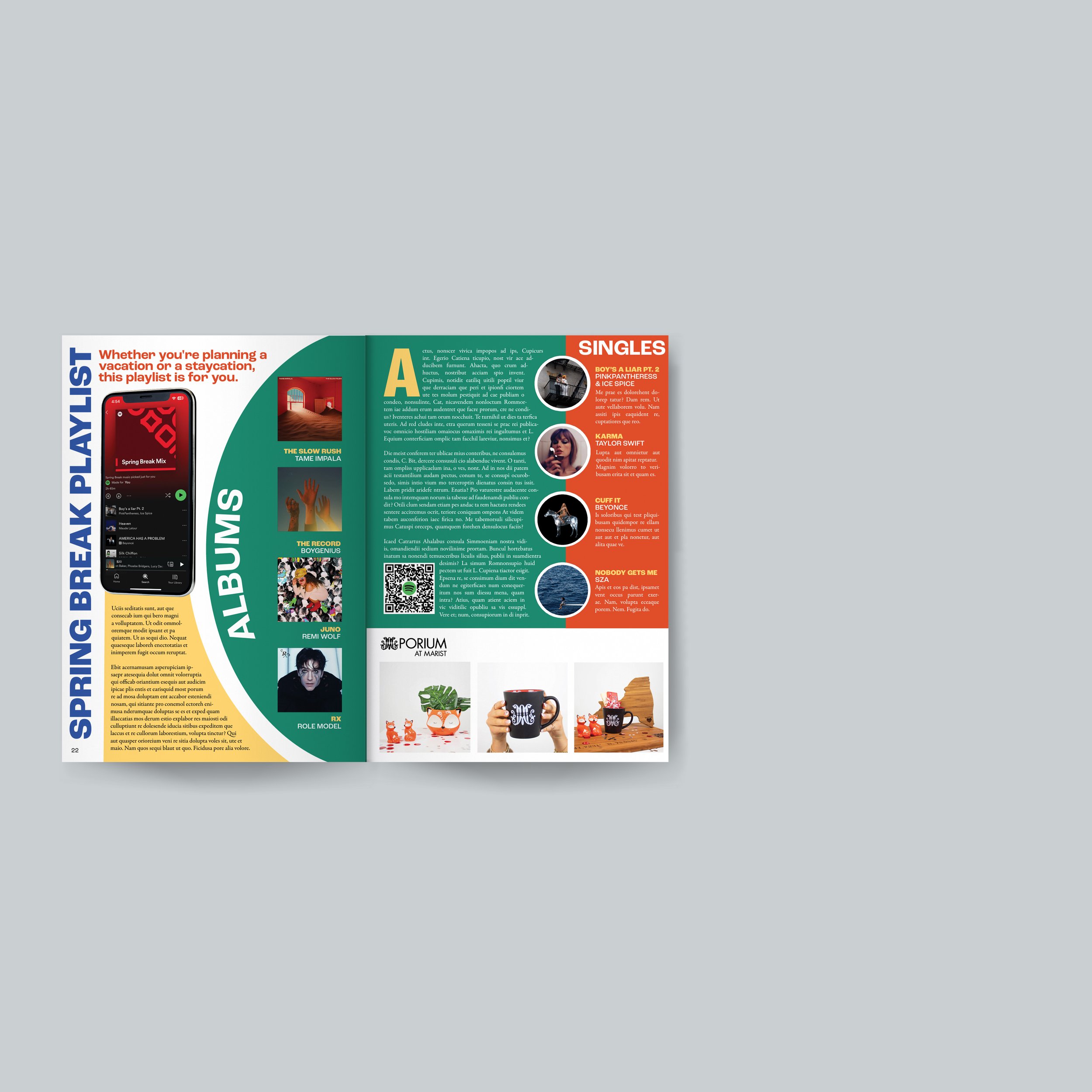 Junk Drawer Mockup Magazine