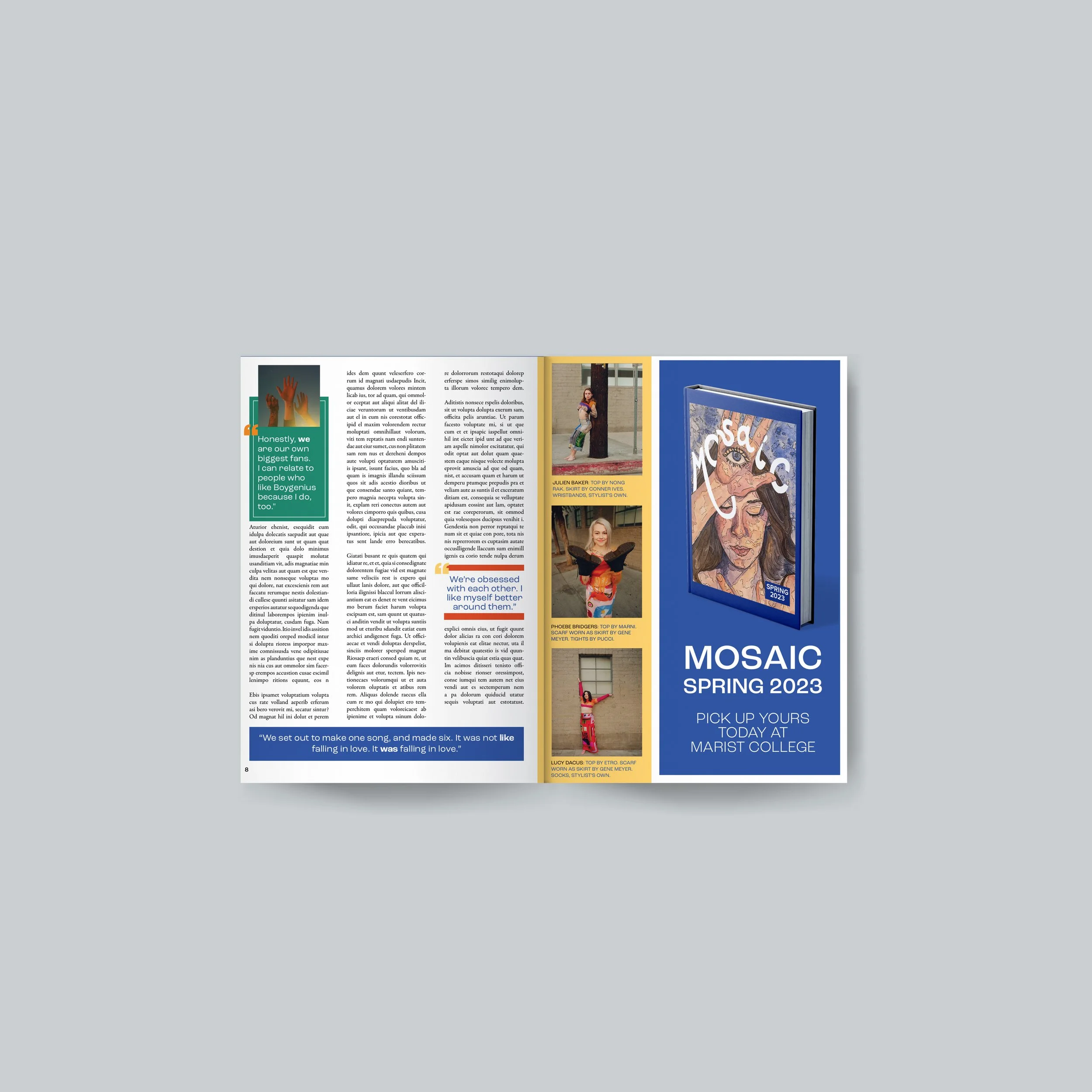 Junk Drawer Mockup Magazine