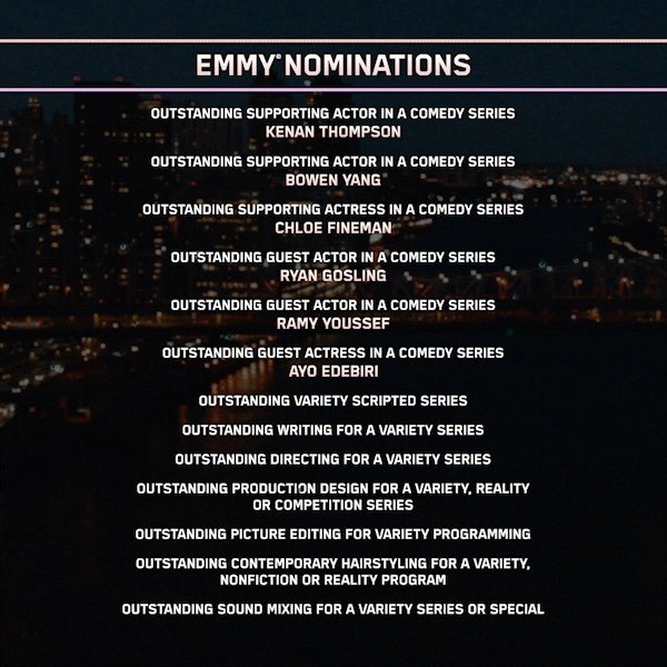 Emmy Nomination Mocks