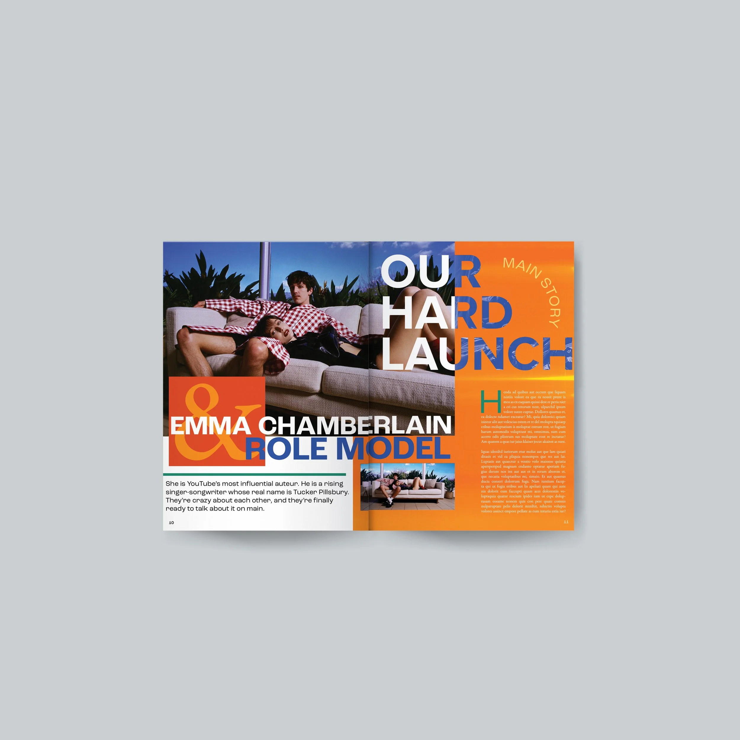 Junk Drawer Mockup Magazine