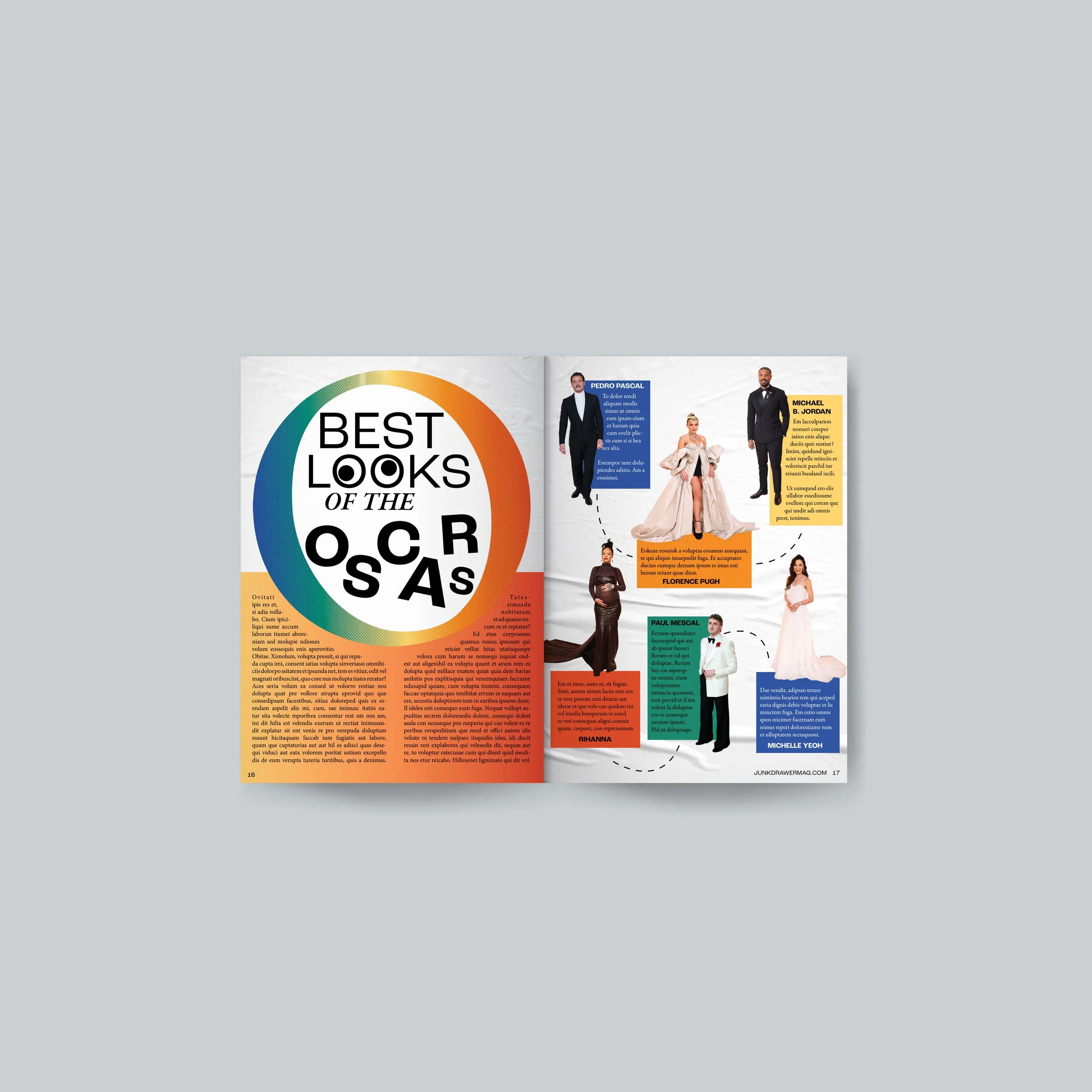 Junk Drawer Mockup Magazine