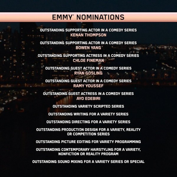Emmy Nomination Mocks
