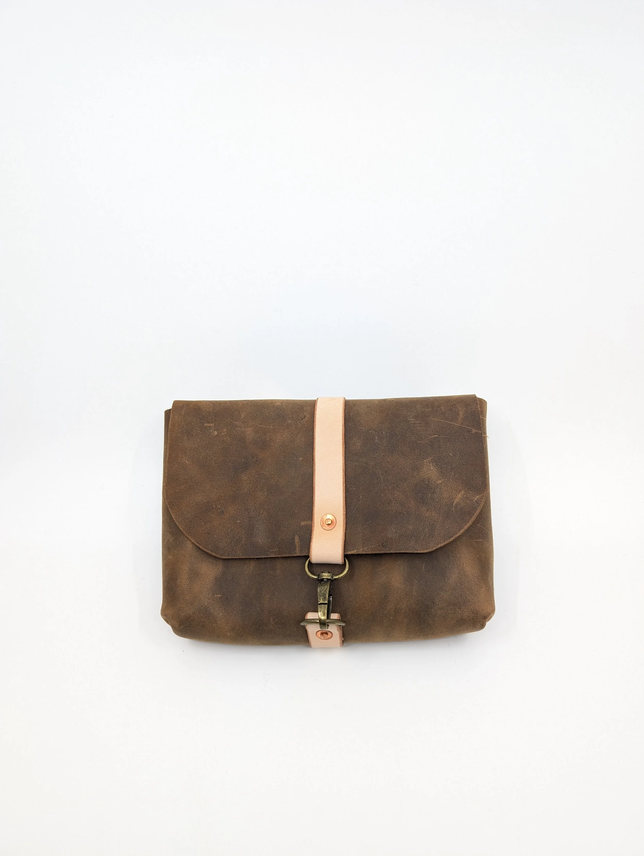 Brown Leather Sling Bag